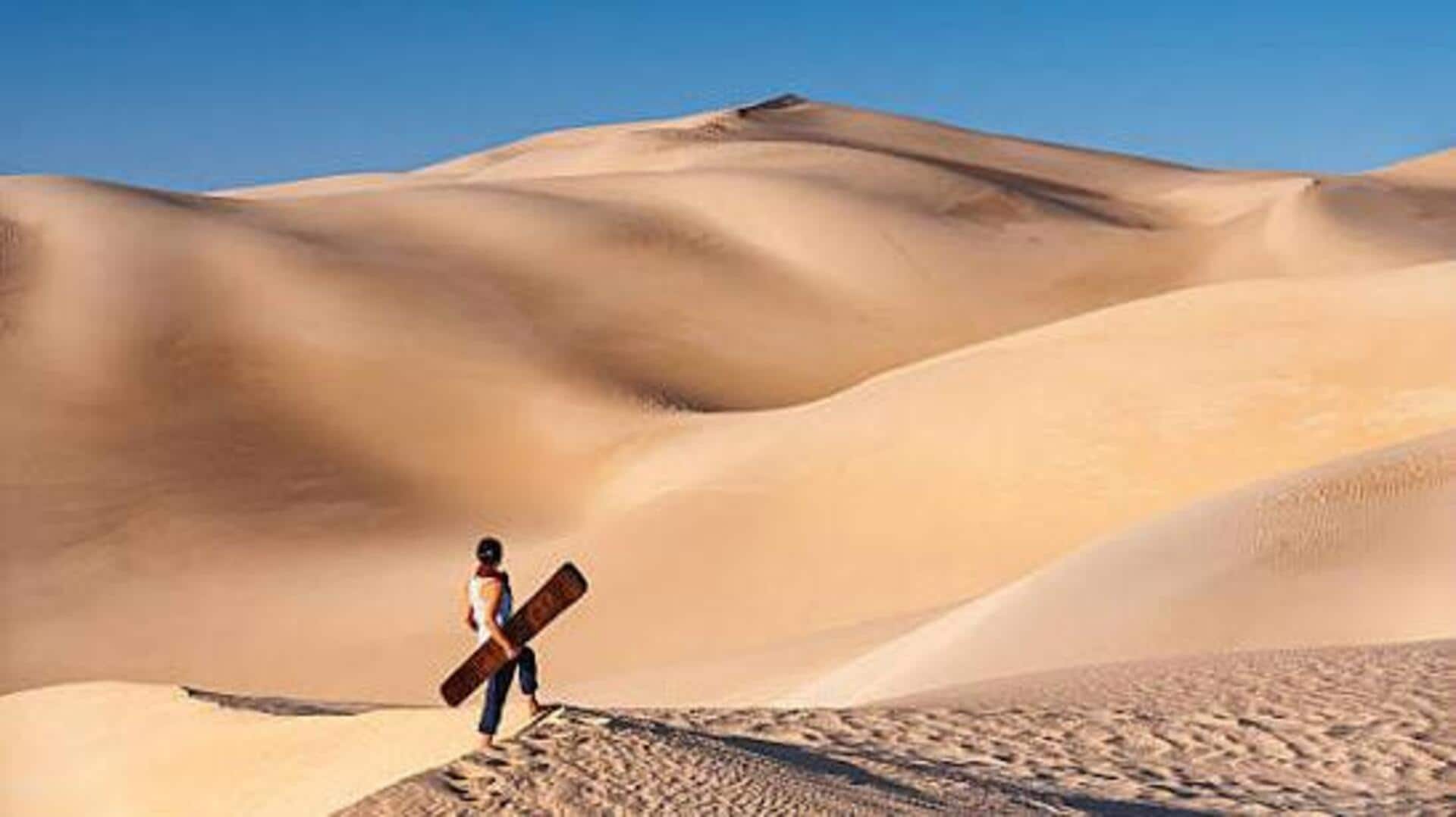 Sandboarding in the Namib Desert: What to know 