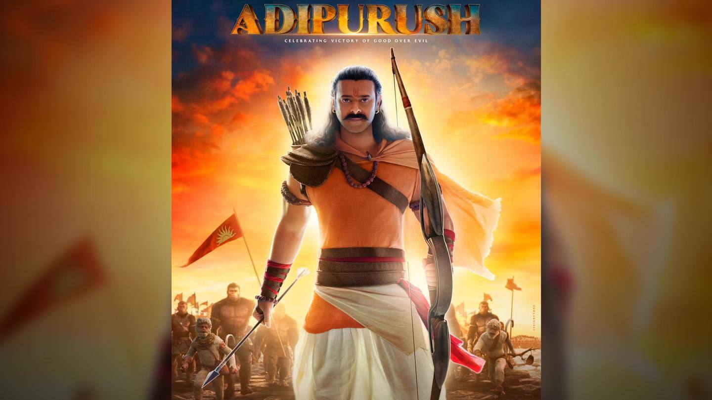On Prabhas's birthday, makers drop brand-new 'Adipurush' poster