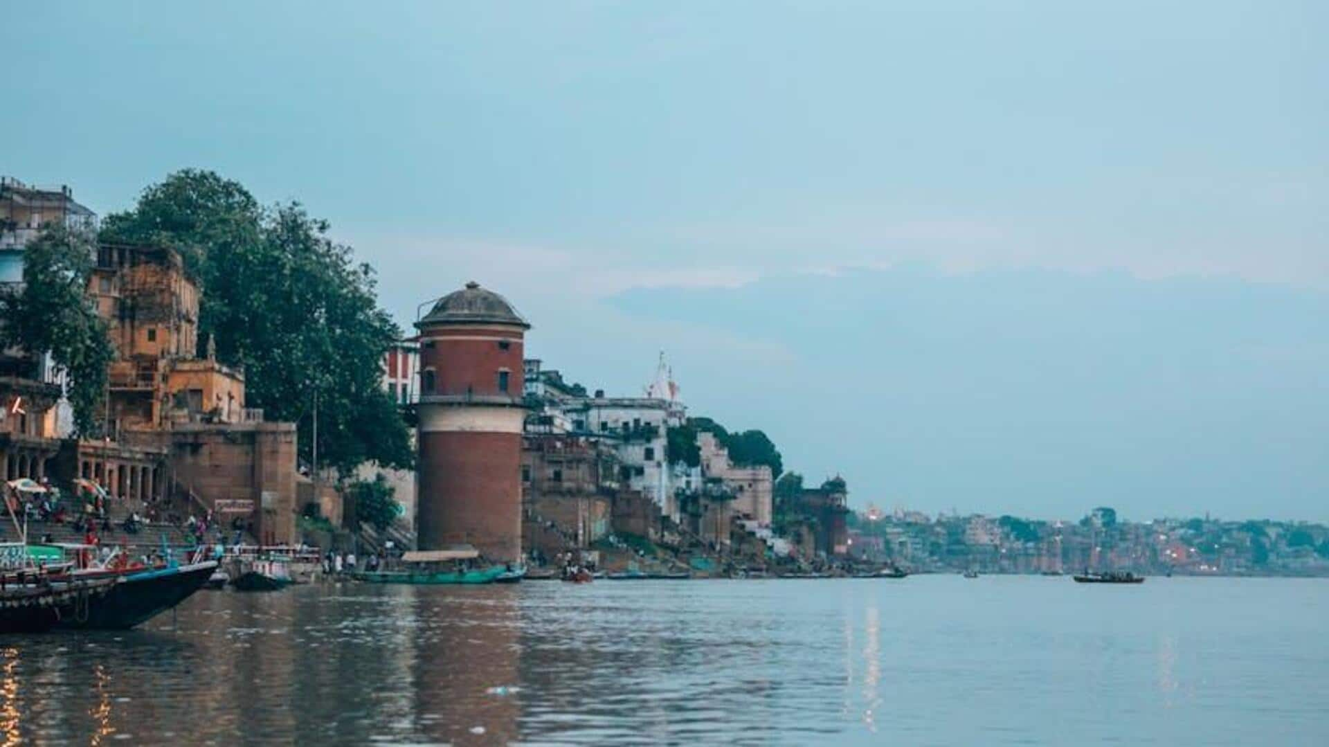 Embark on a spiritual journey along the Ganges River, India