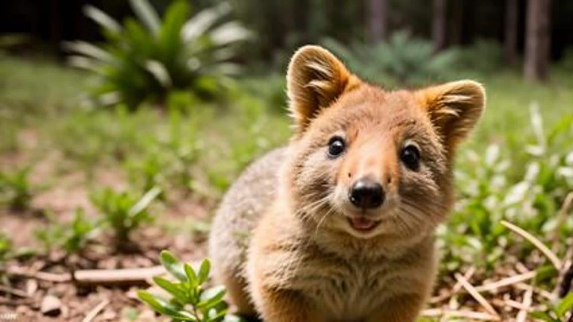 Quokka selfie quest: Smiling wildlife encounters