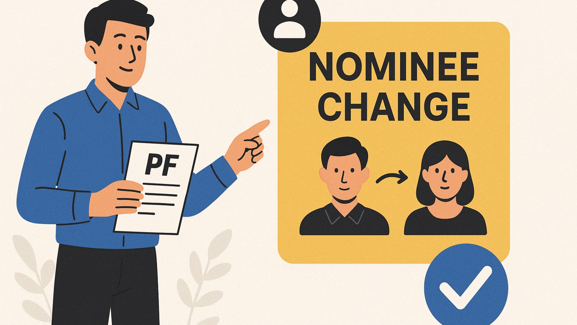 How to add or update a nominee in PPF account