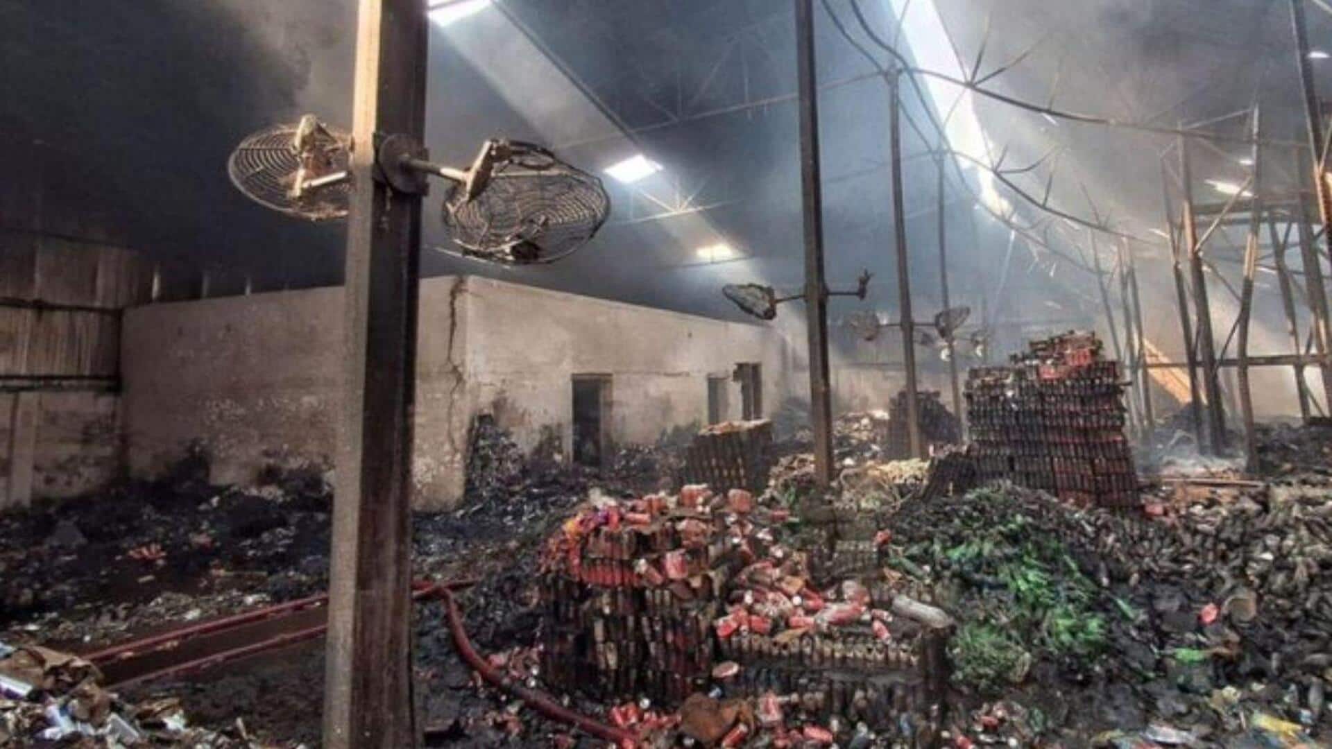 Amit Shah alleges corruption behind Kolkata warehouse fire