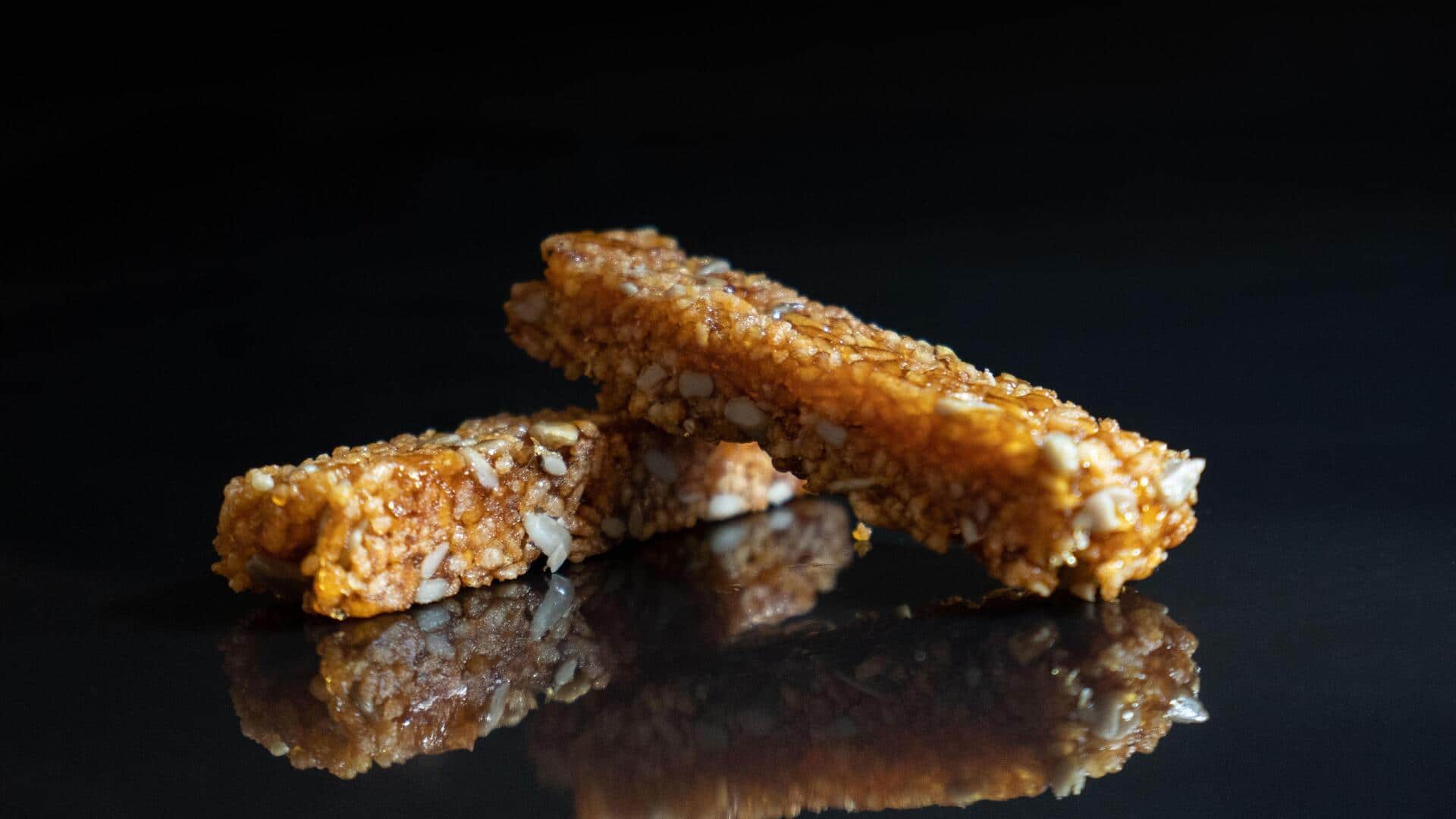 Give classic peanut brittle a tasty makeover