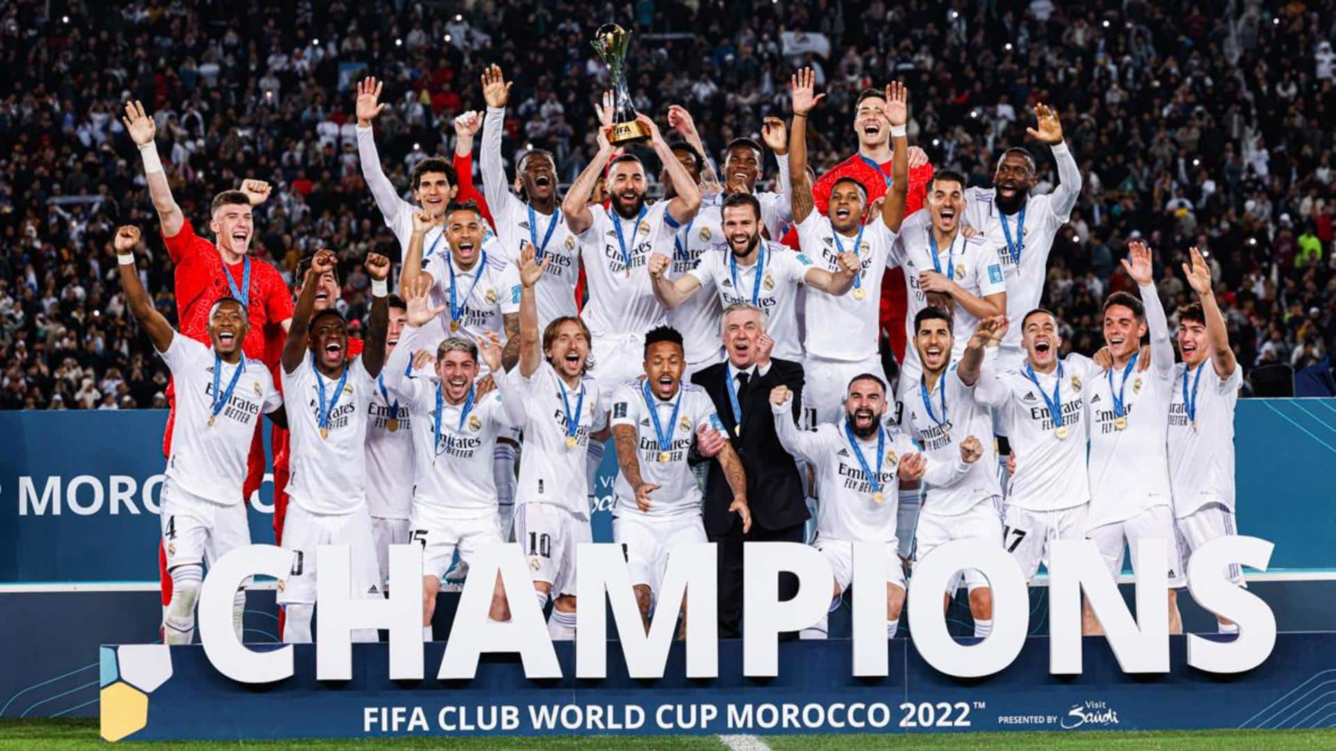 Real Madrid win the FIFA Club World Cup: Key stats