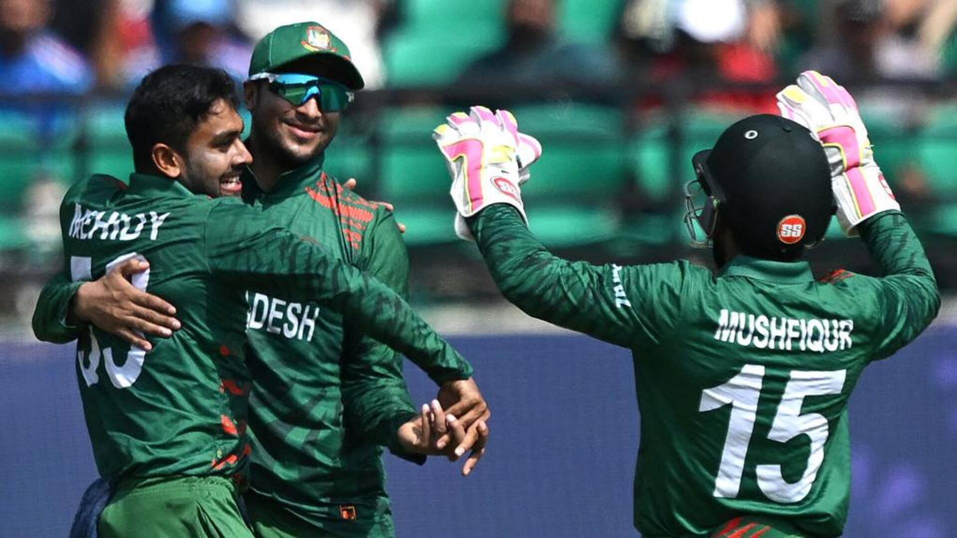 World Cup 2023: Shakib, Mehidy rattle Afghanistan with three-fers