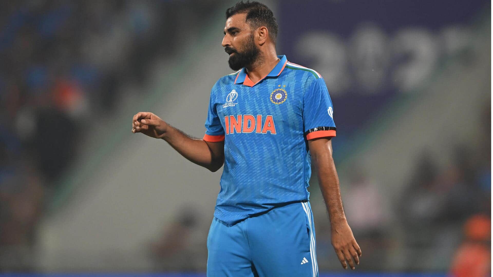 Mohammed Shami becomes fastest to 50 World Cup wickets