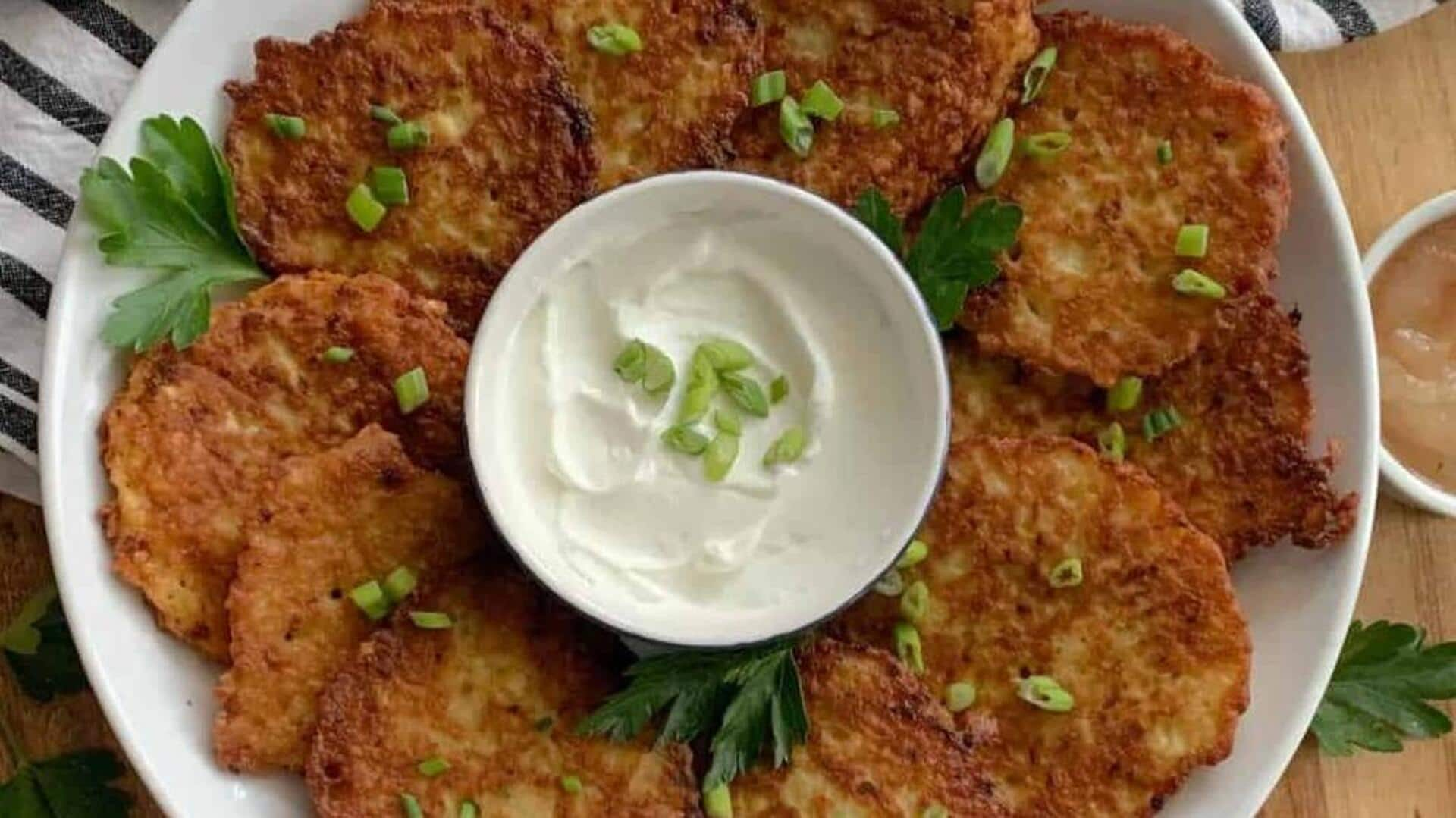 Check out this Polish potato pancake recipe