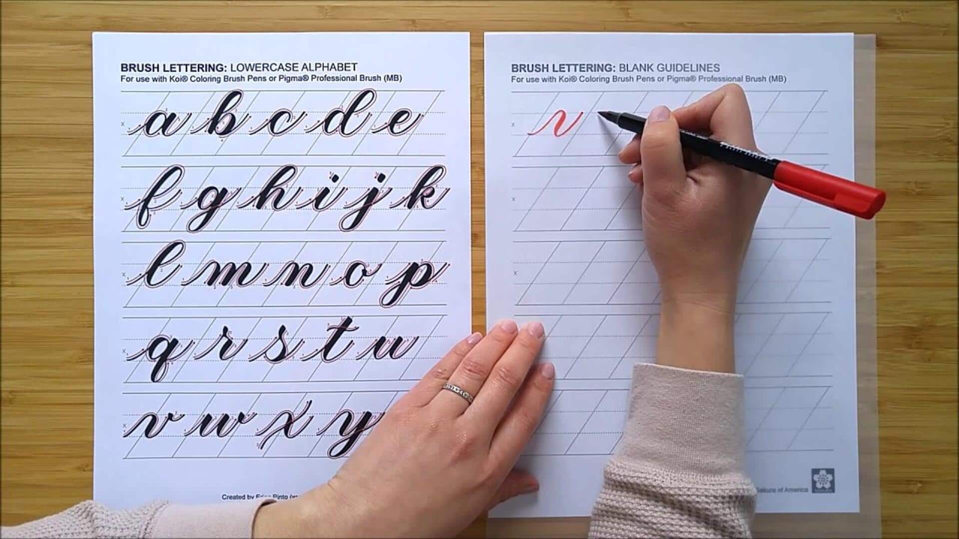 Hand lettering: All about this hobby that's got everyone talking  