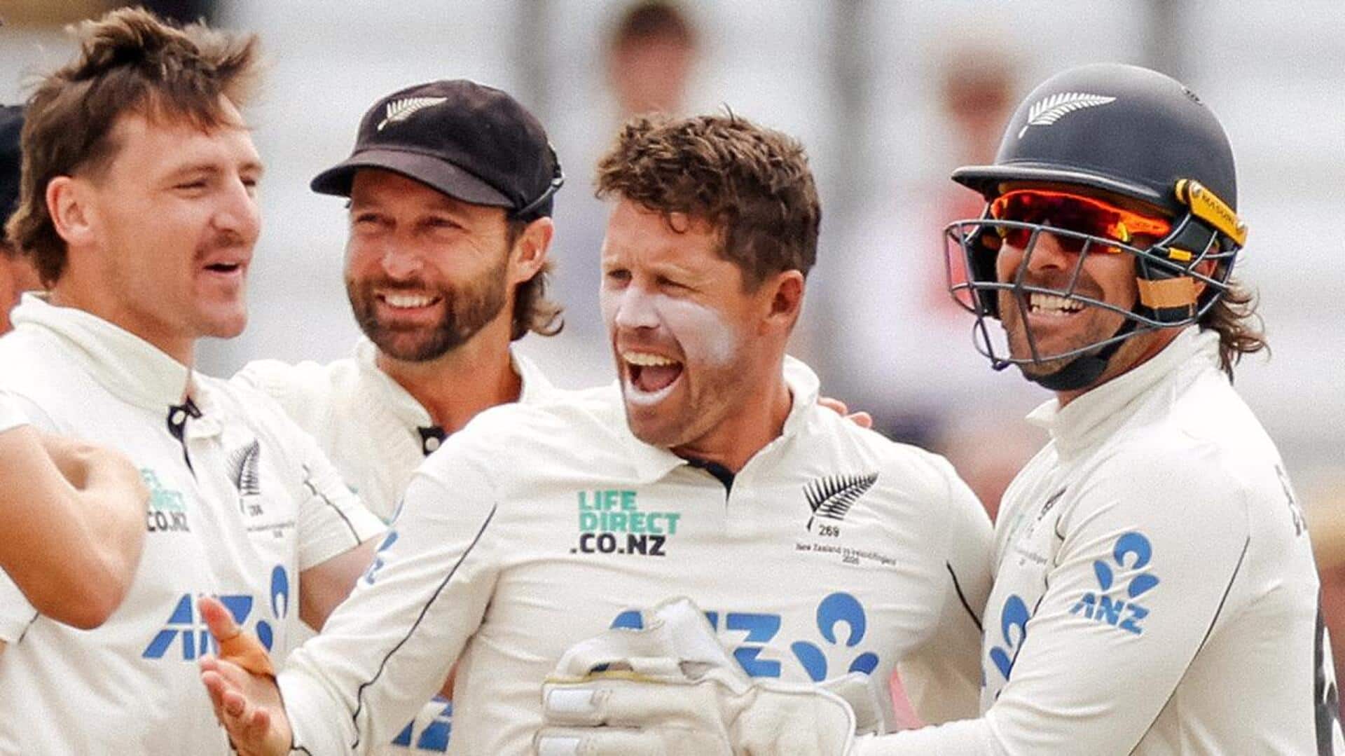 NZ win first Test series against England in five years