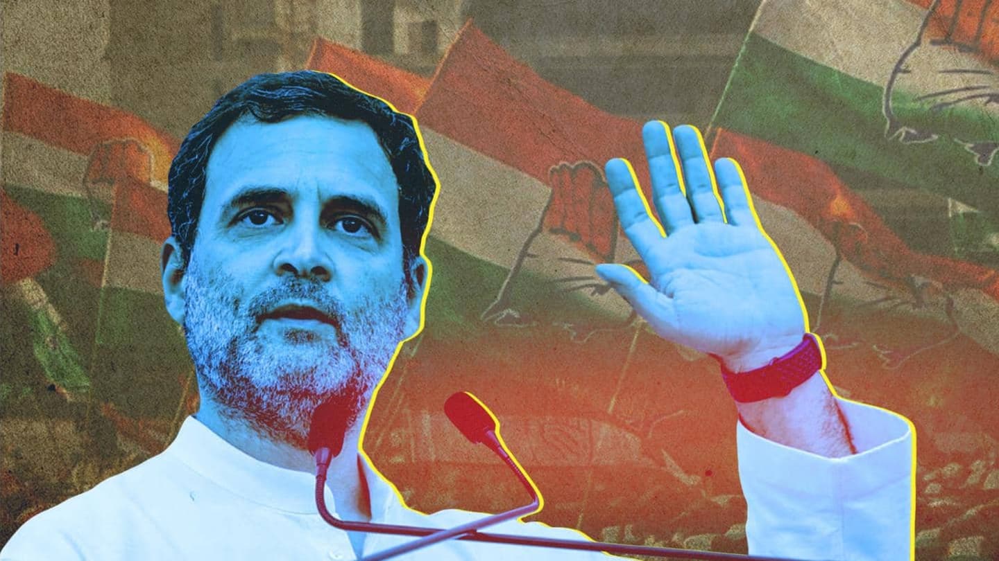 Rahul Gandhi's image on 'Karnataka flag' triggers controversy