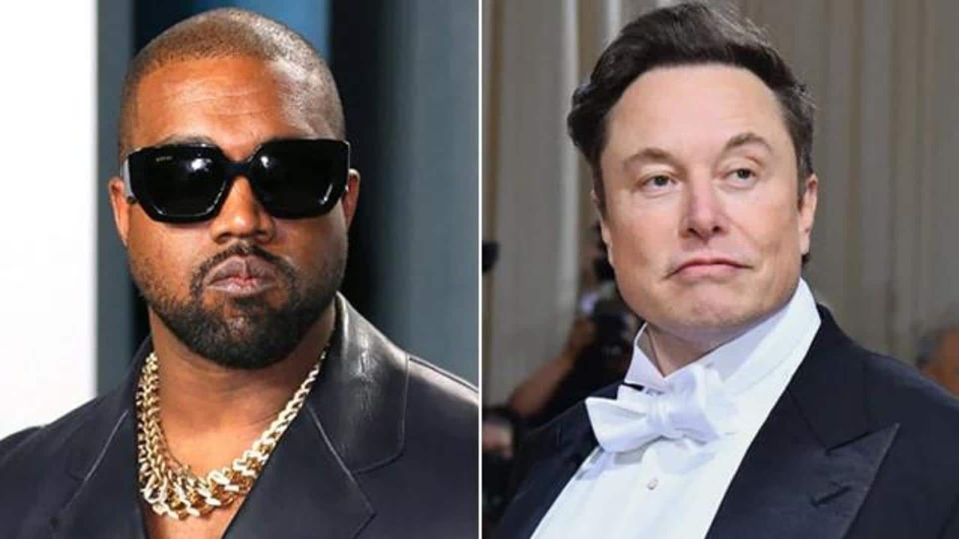 Kanye West calls Elon Musk 'half Chinese'; Twitter CEO responds