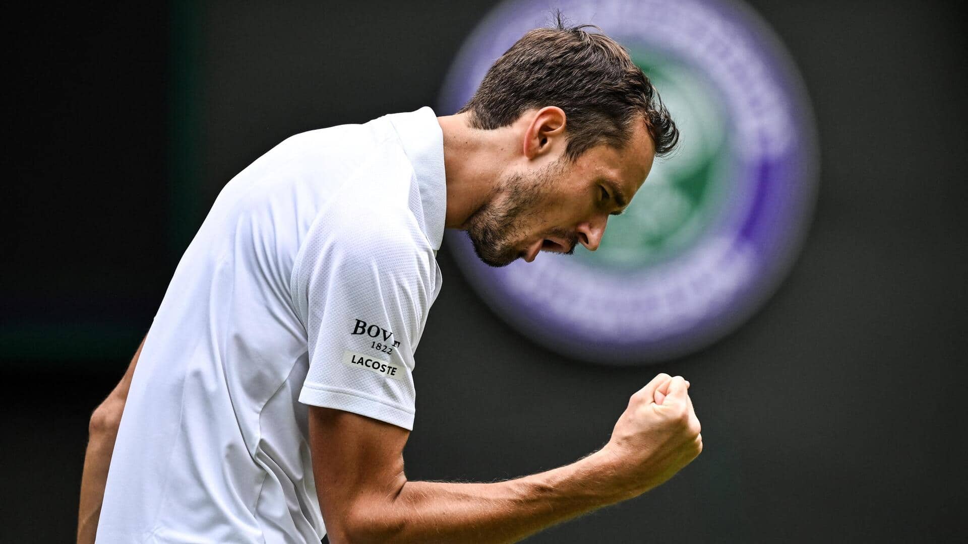 Wimbledon 2024: Daniil Medvedev beats Kovacevic to reach second round