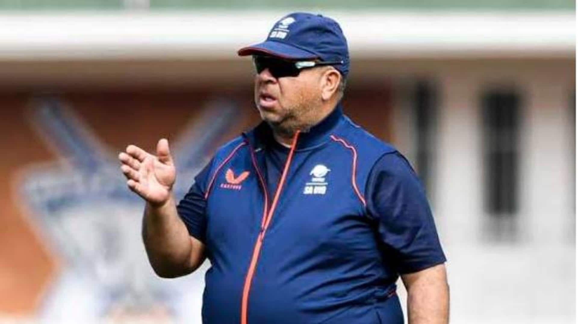 Shukri Conrad appointed South Africa's white-ball coach: Details Shukri Conrad appointed South Africa's white-ball coach: Details