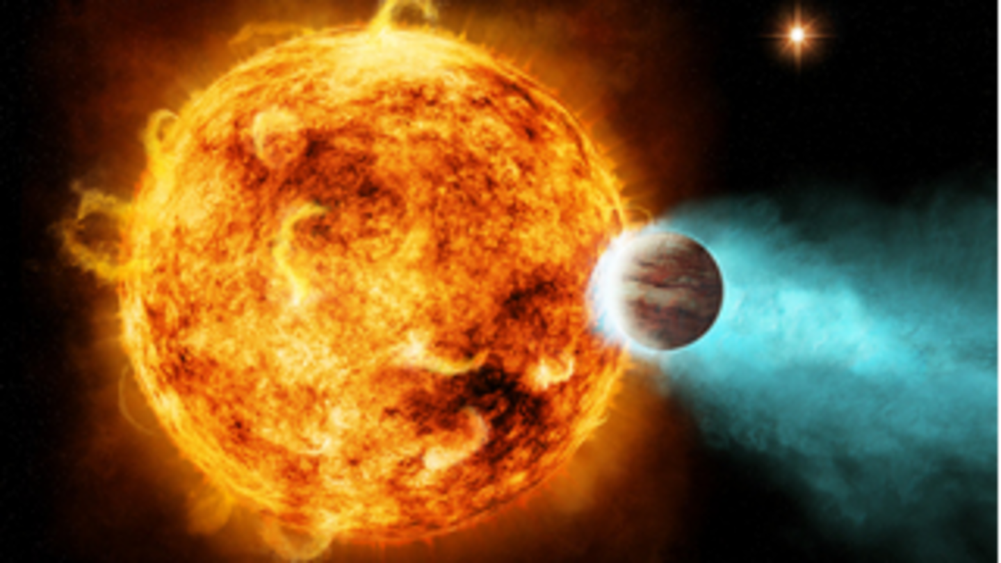 Spiraling exoplanet suggests how Earth might meet its end