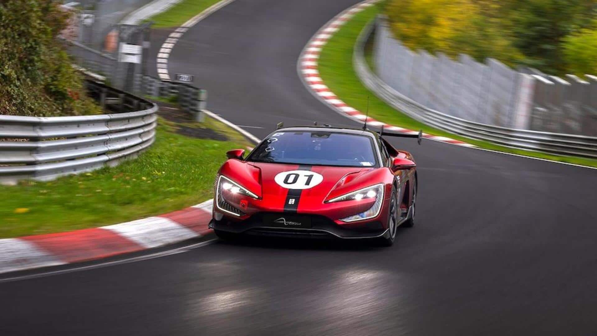 BYD's Yangwang U9 hypercar sets new Nurburgring EV record BYD's Yangwang U9 hypercar sets new Nurburgring EV record