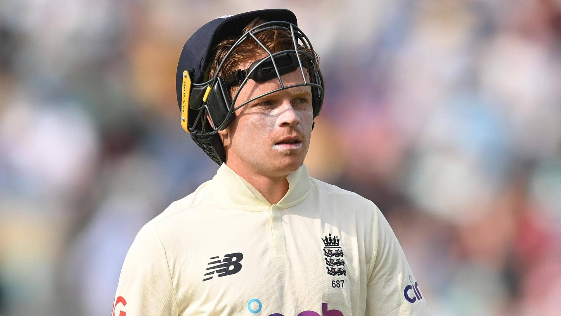 England’s Ollie Pope smashed back-to-back fifty-plus scores in the Nottingham Test