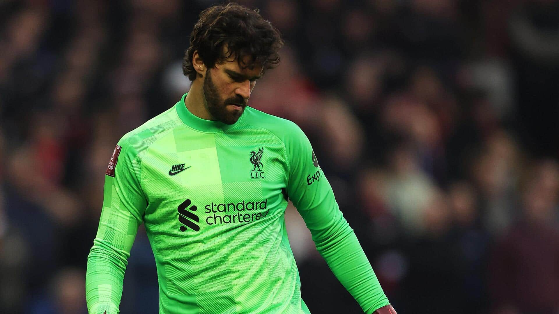 Liverpool's Alisson Becker sidelined due to hamstring injury: Details here