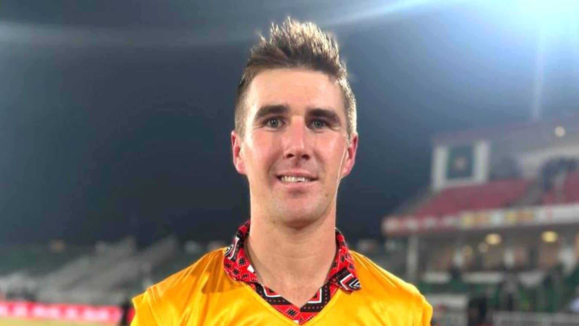 T20I Tri-series: Zimbabwe's Brad Evans rattles Sri Lanka with three-fer