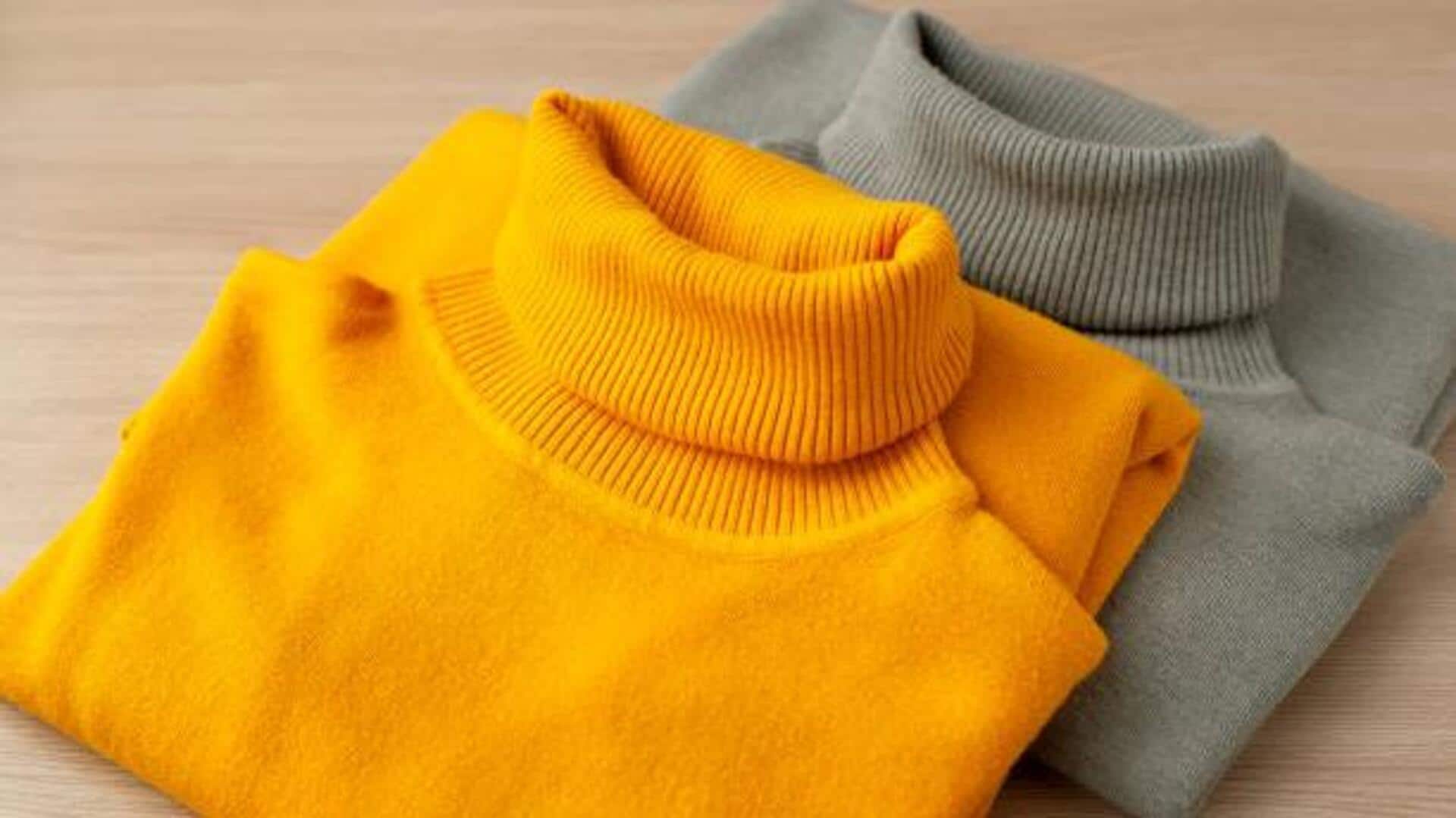 How to style turtlenecks this winter