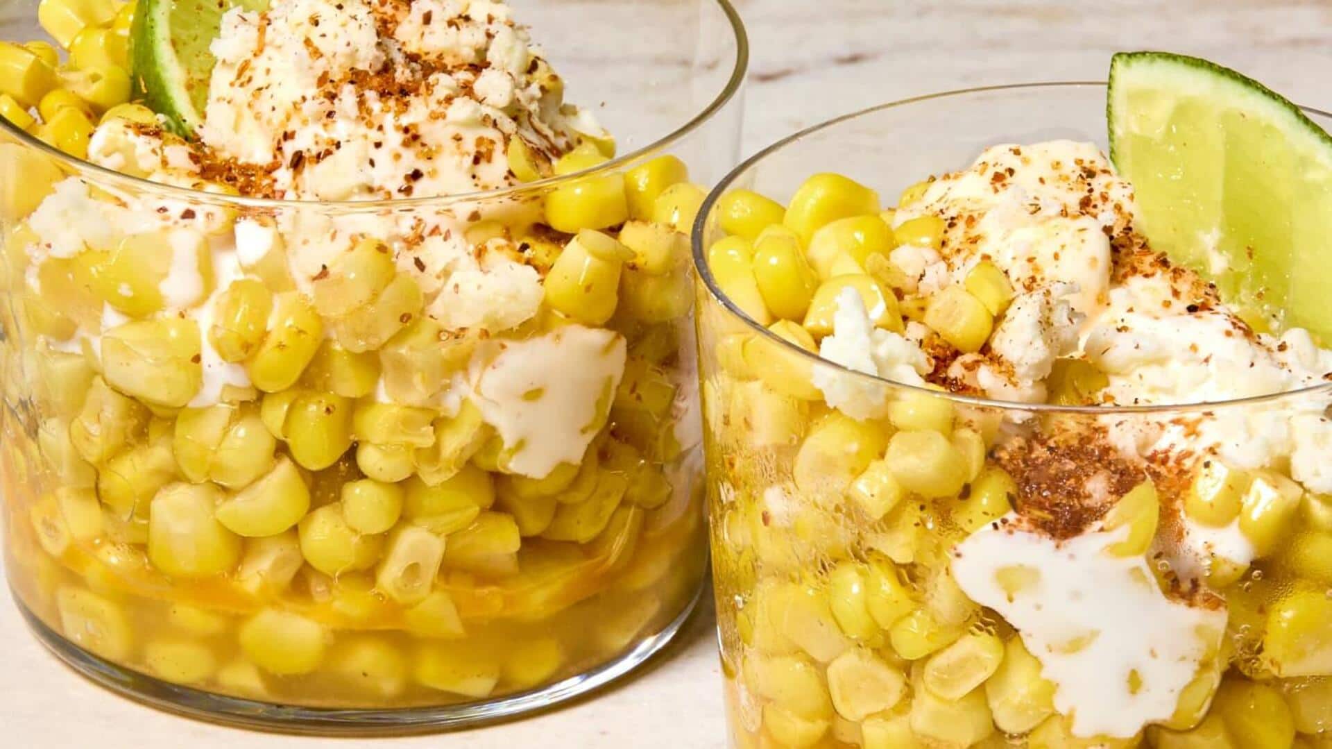 When in Mexico, try these grilled corn snacks