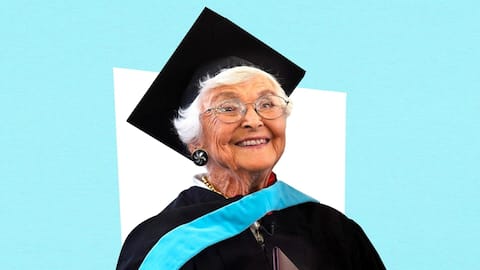 Stanford awards master's degree to a 105-year-old great-grandmother