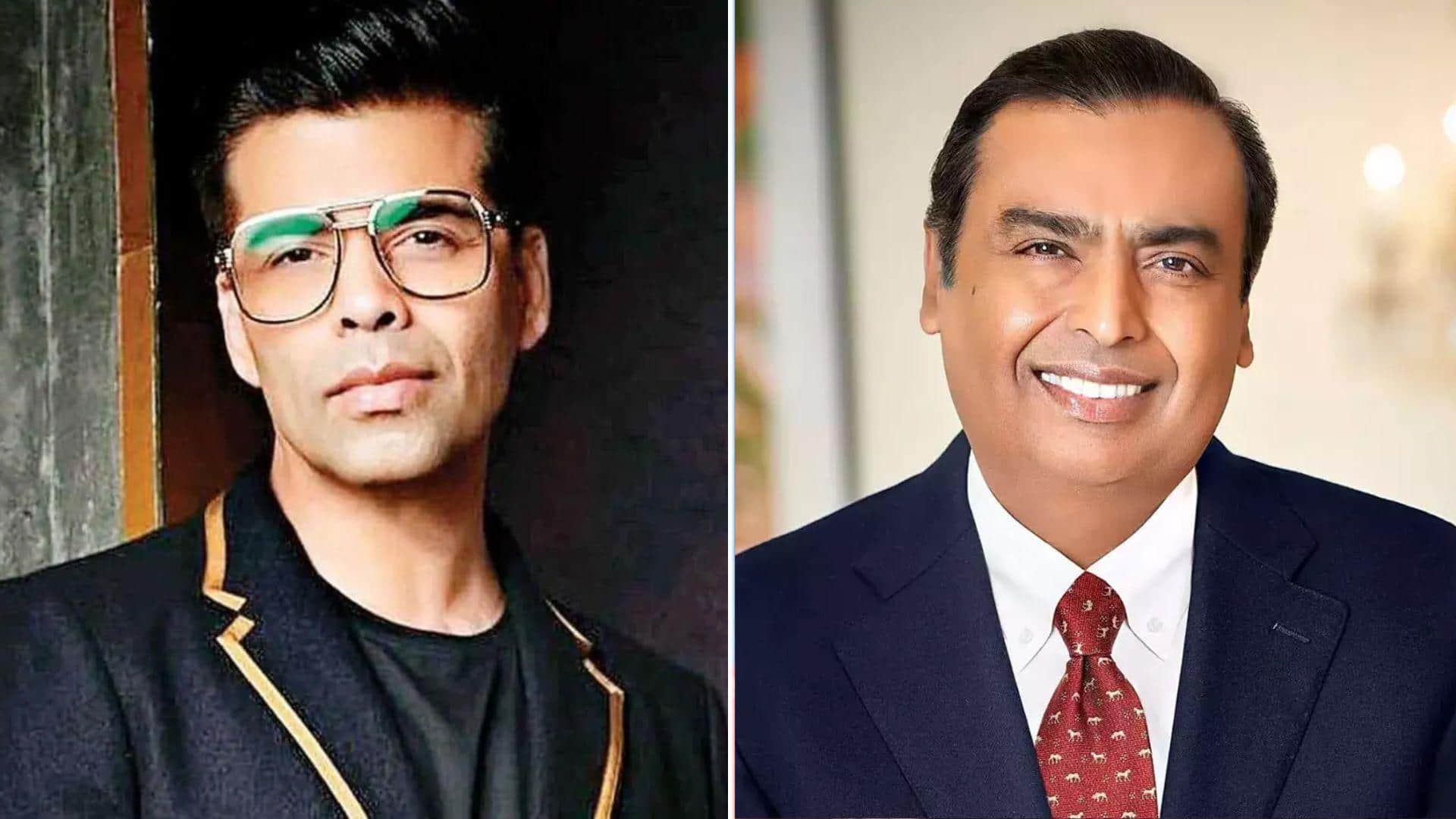 Mukesh Ambani eyes stake in Karan Johar's Dharma Productions: Report