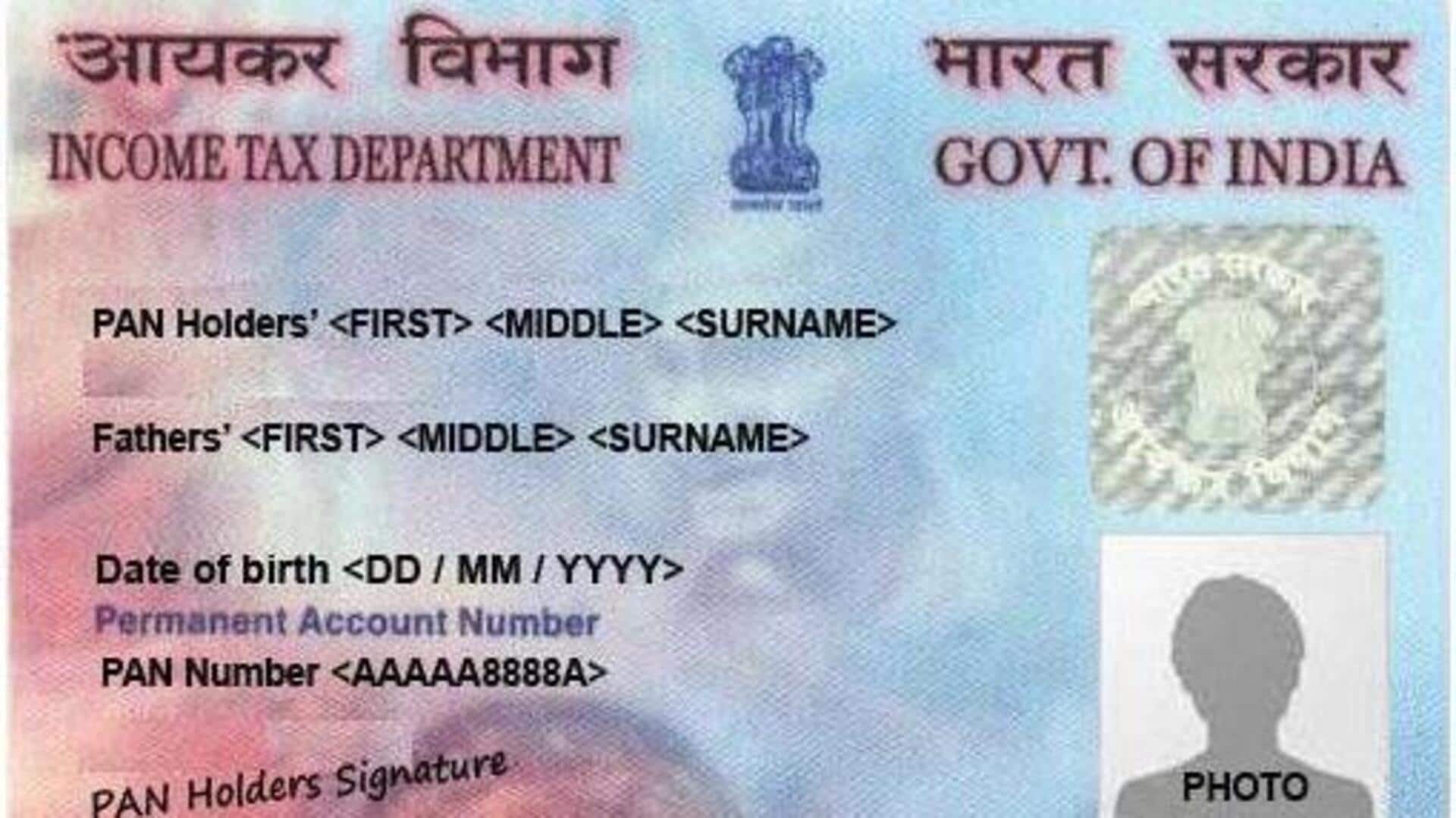 How to fix mistakes on your PAN card