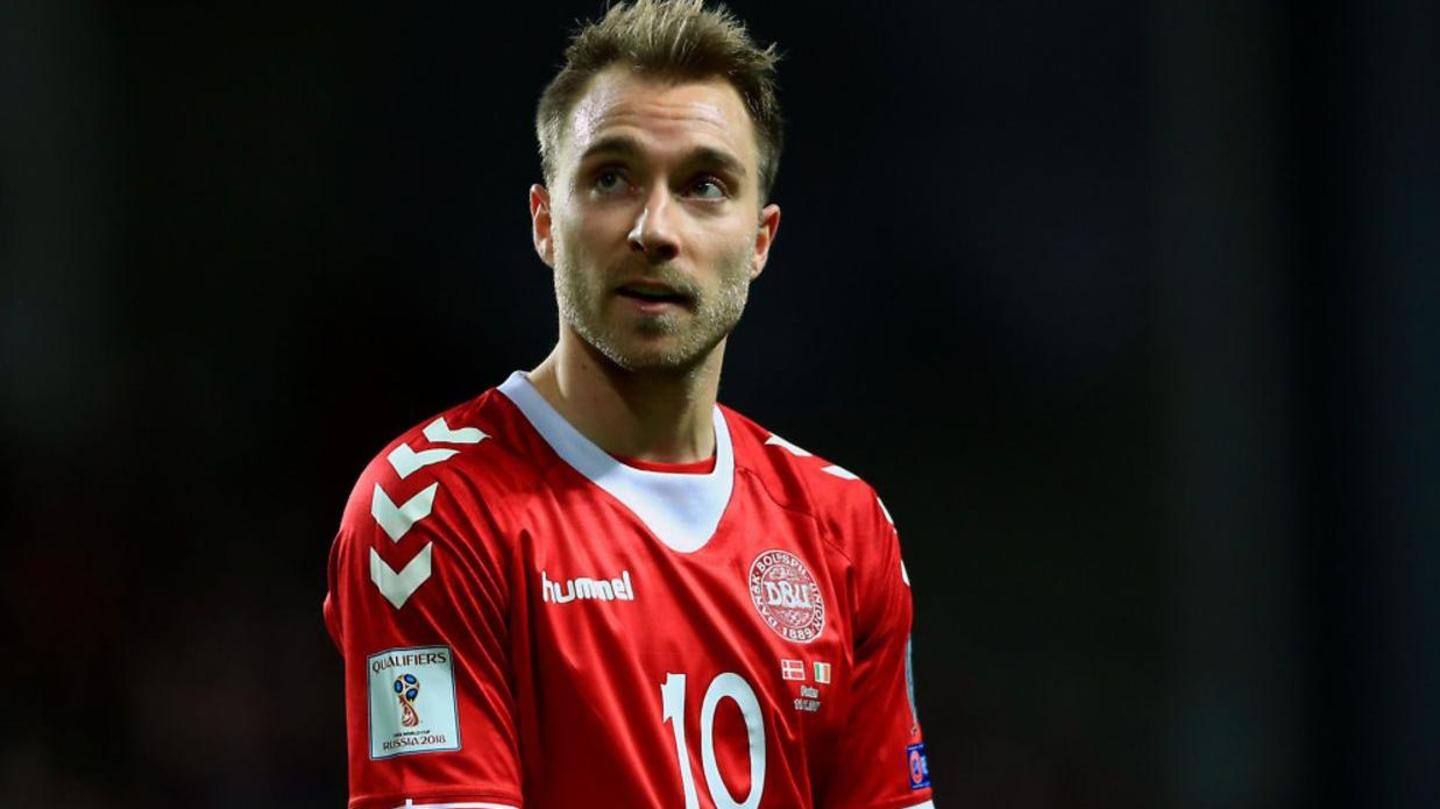 Eriksen has been transferred to the hospital Eriksen has been transferred to the hospital