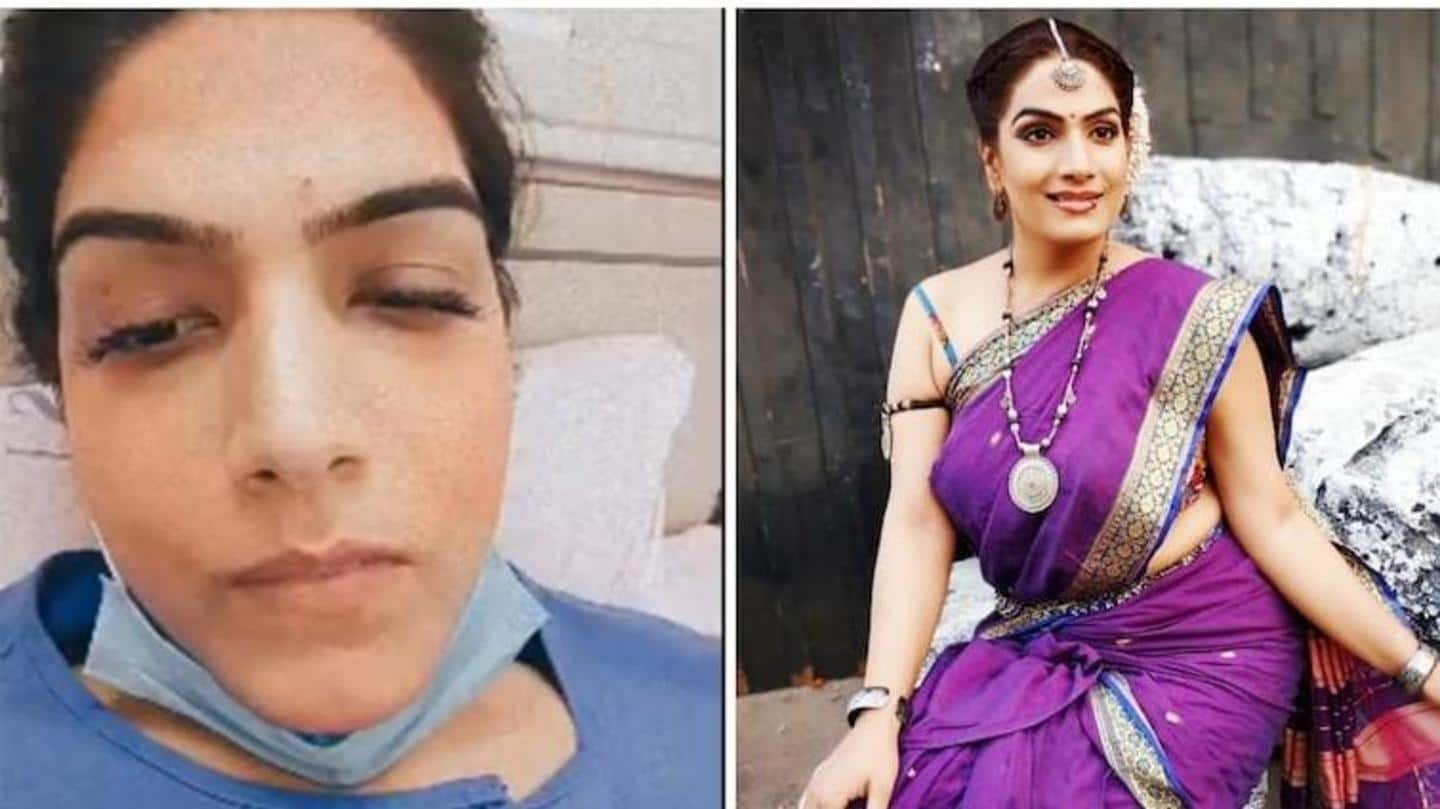 She was currently a part of a Telugu show She was currently a part of a Telugu show