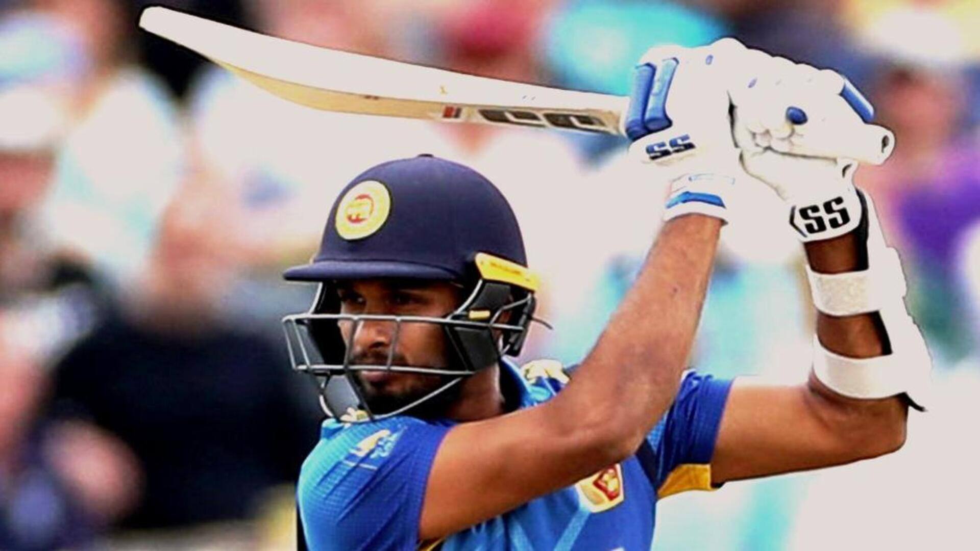 Dasun Shanaka completes 4,500 runs in T20s: Key stats Dasun Shanaka completes 4,500 runs in T20s: Key stats
