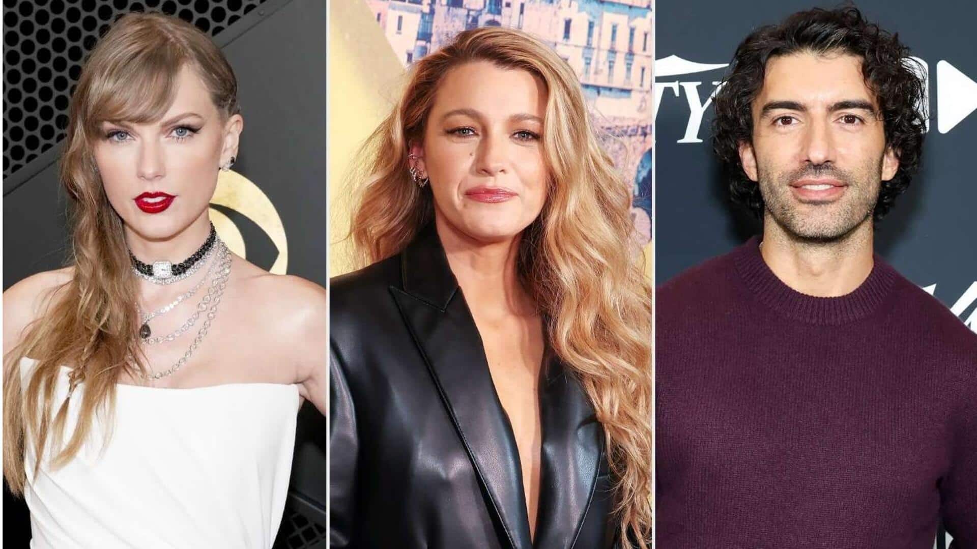 Taylor Swift's text to Blake Lively about Justin Baldoni leaked