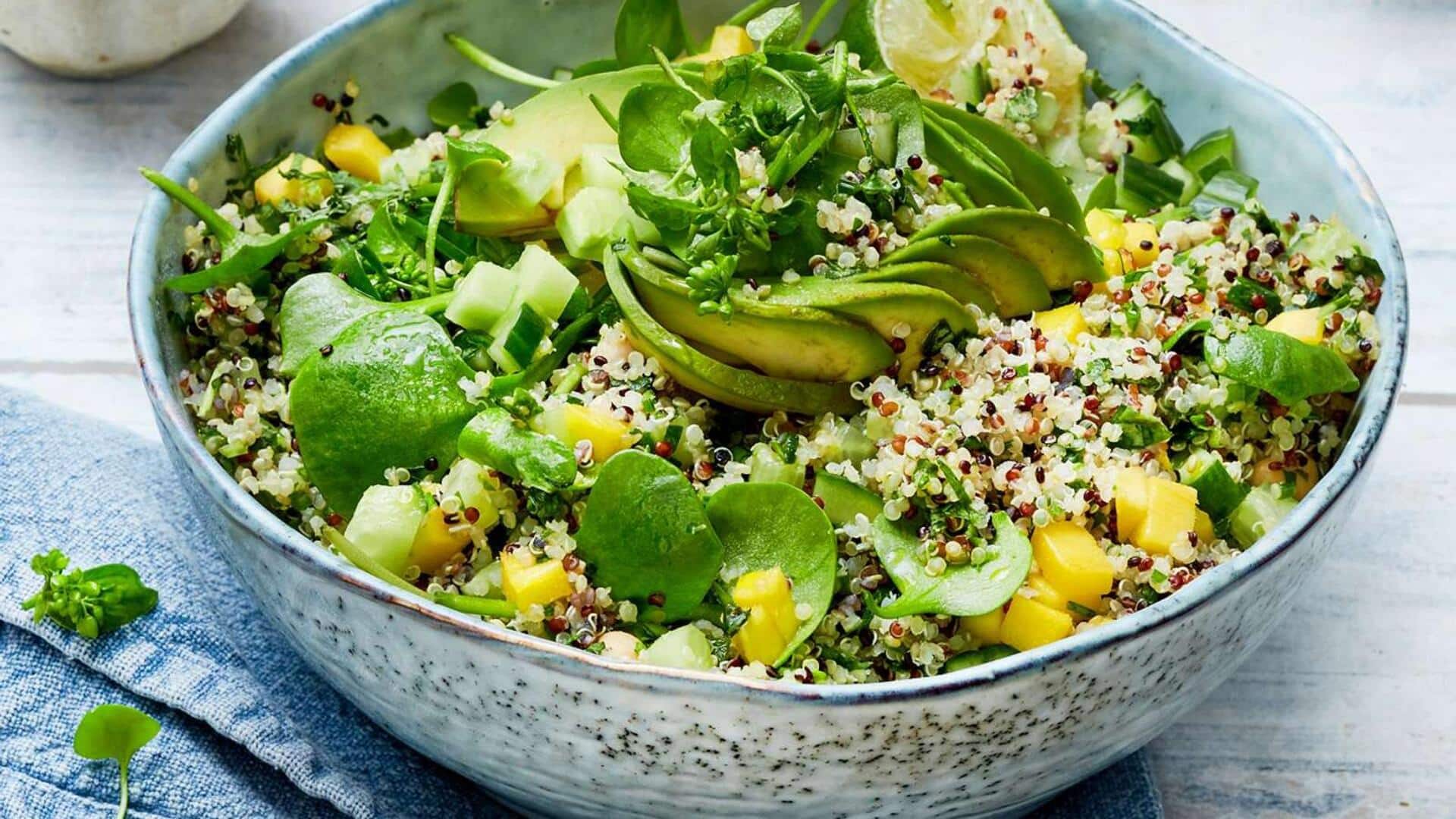 Quinoa avocado bowl: A healthy start to your day