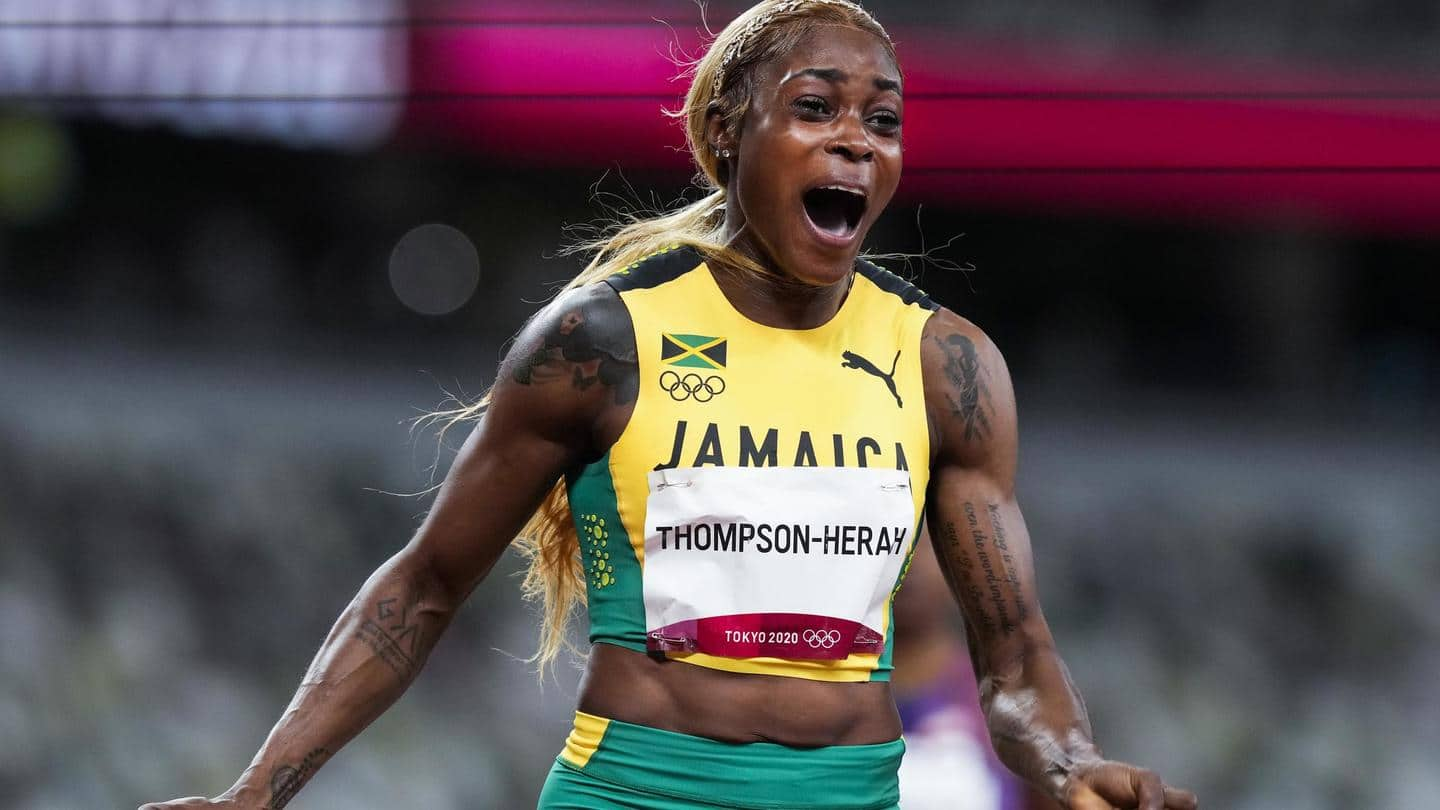 Tokyo Olympics: Elaine Thompson-Herah breaks Griffith Joyner's 33-year-old record