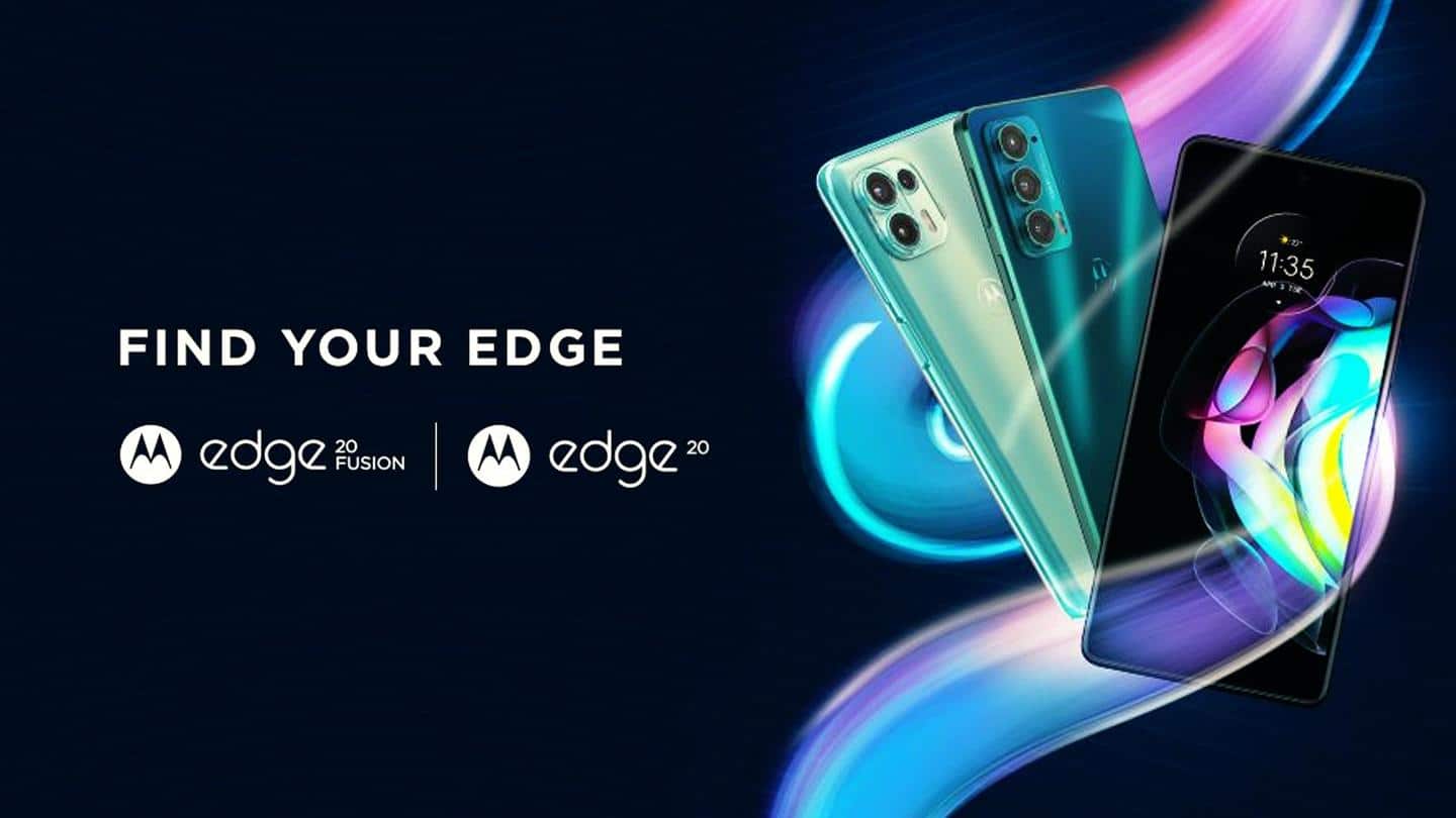 Motorola's Edge 20-series to debut in India on August 17