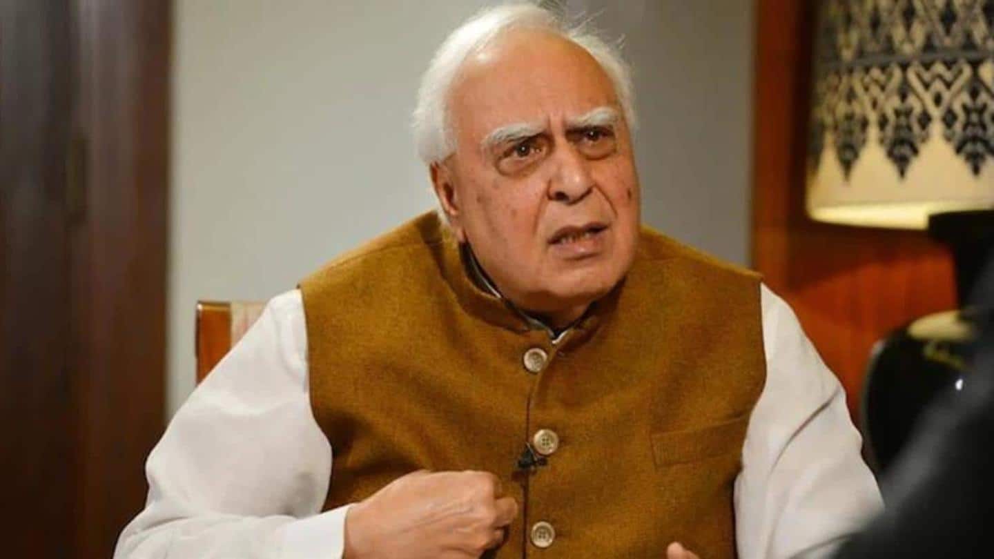 Sibal's house was attacked after he criticized the Gandhis Sibal's house was attacked after he criticized the Gandhis