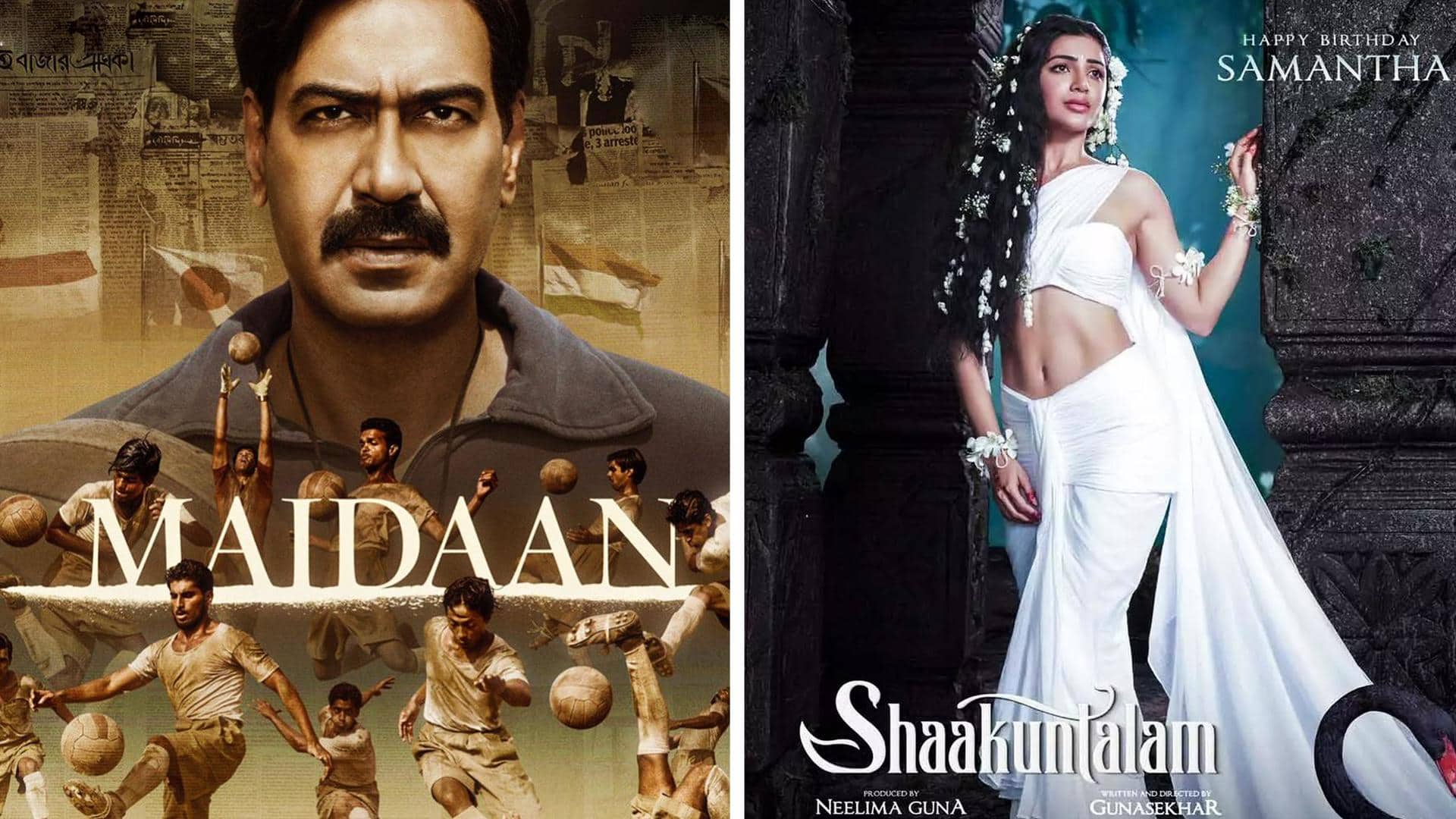 Ajay Devgn's 'Maidaan,' Samantha's 'Shaakuntalam' receive new release dates again