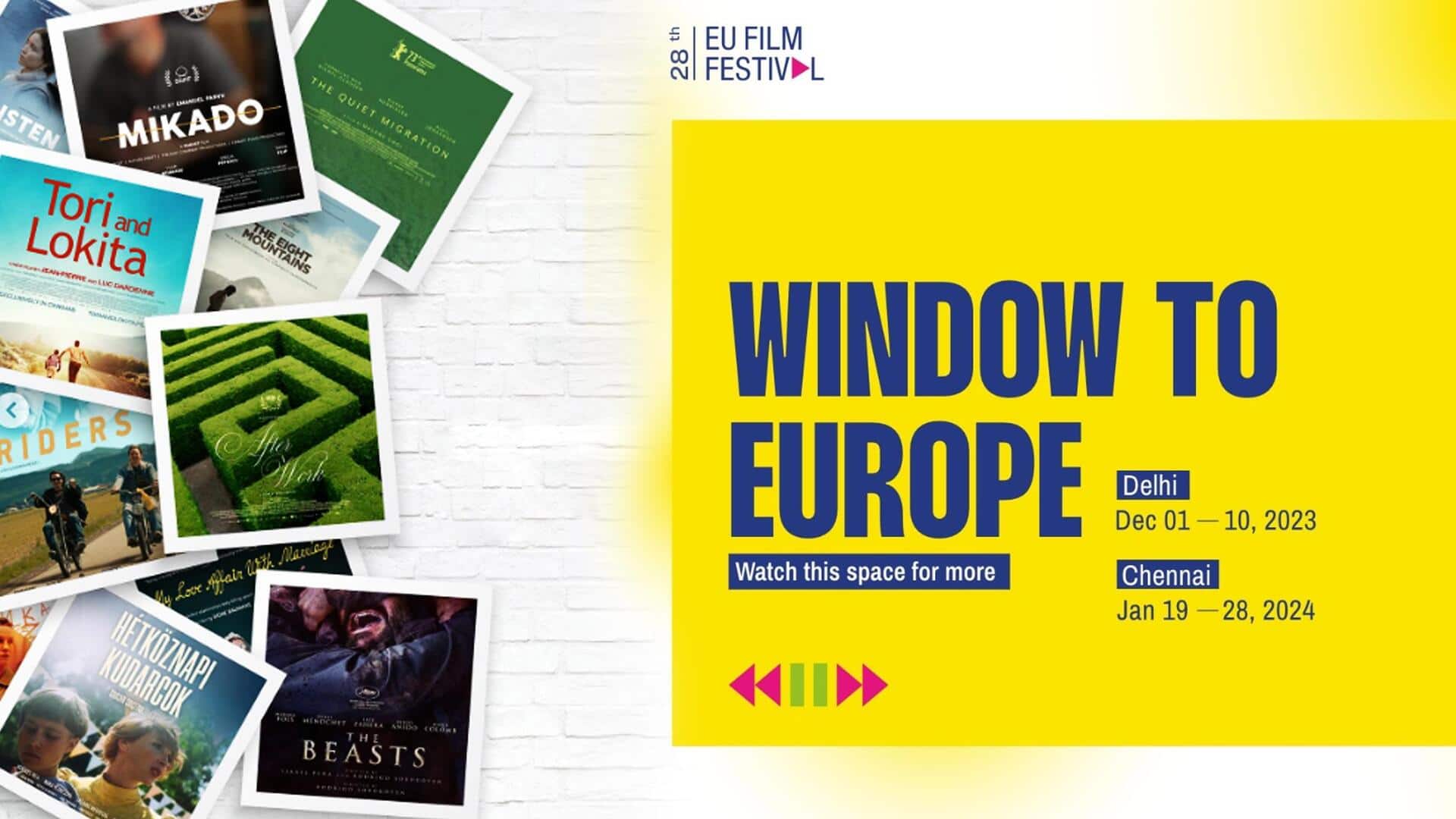 Find out which movies are premiering at EUFF 2023