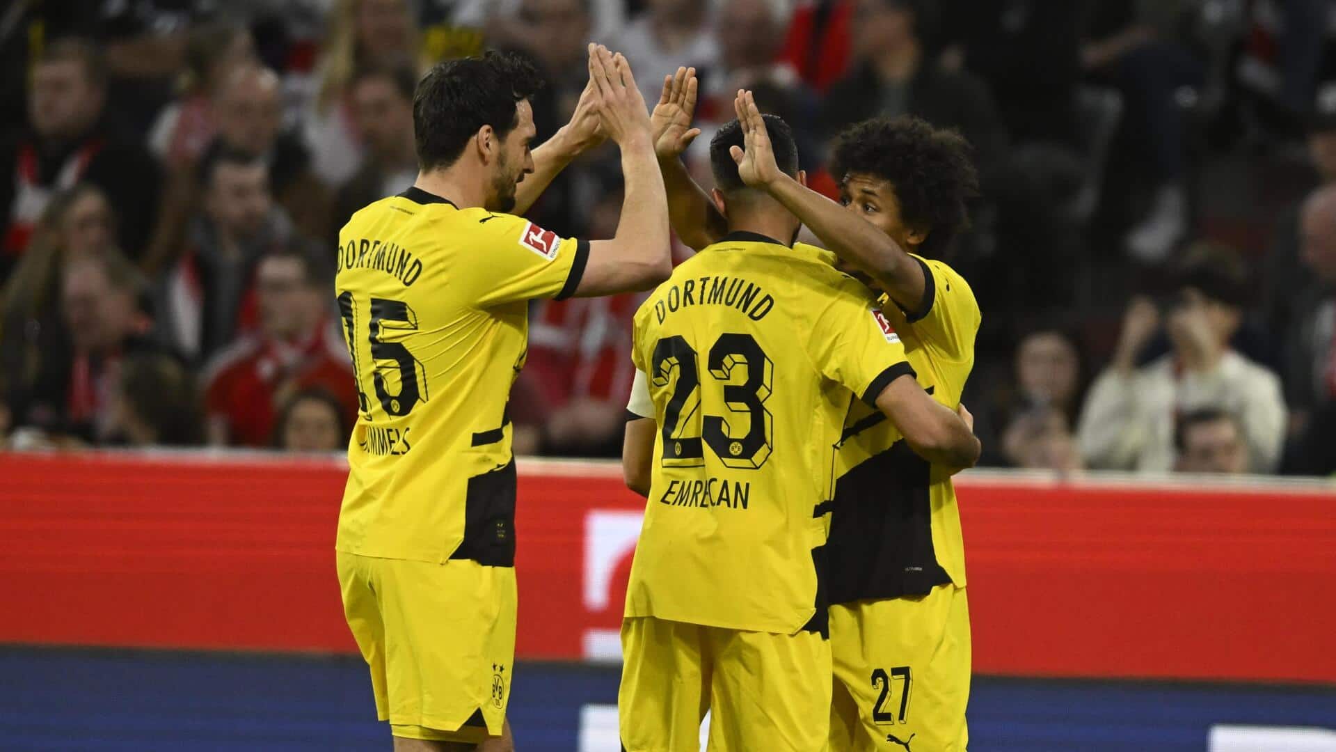 Borussia Dortmund stun Bayern Munich 2-0 in Bundesliga: Key stats