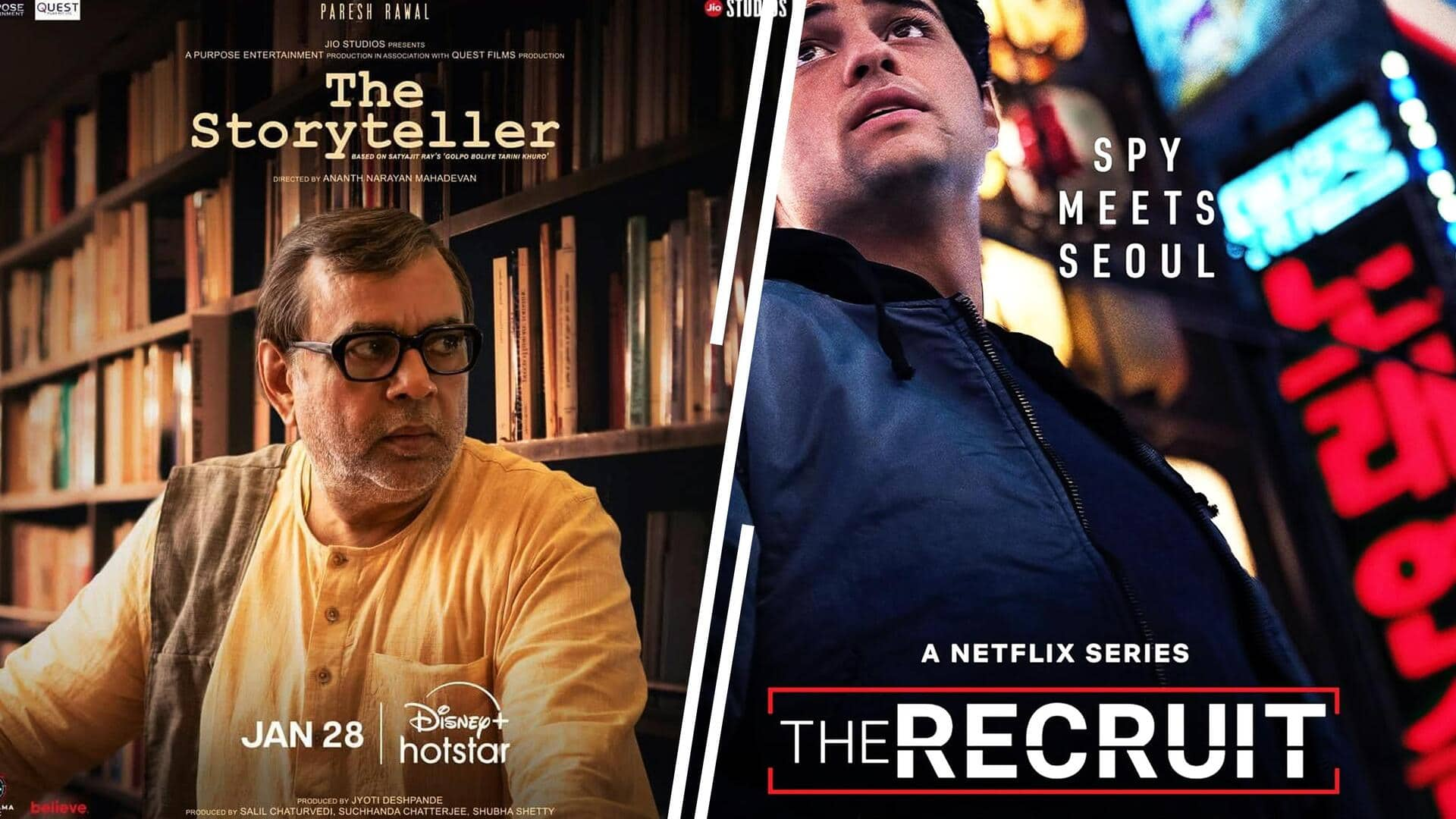 'The Storyteller,' 'The Recruit': Don't miss these upcoming OTT releases