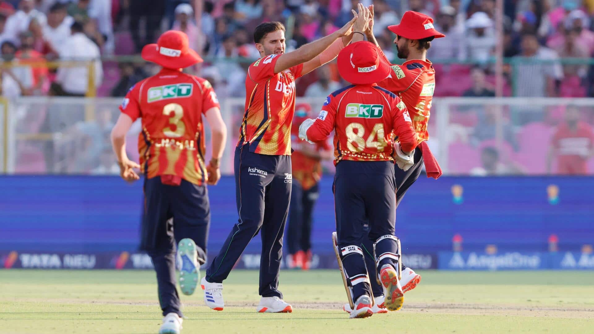 IPL 2025, PBKS beat RR to enter top two: Stats