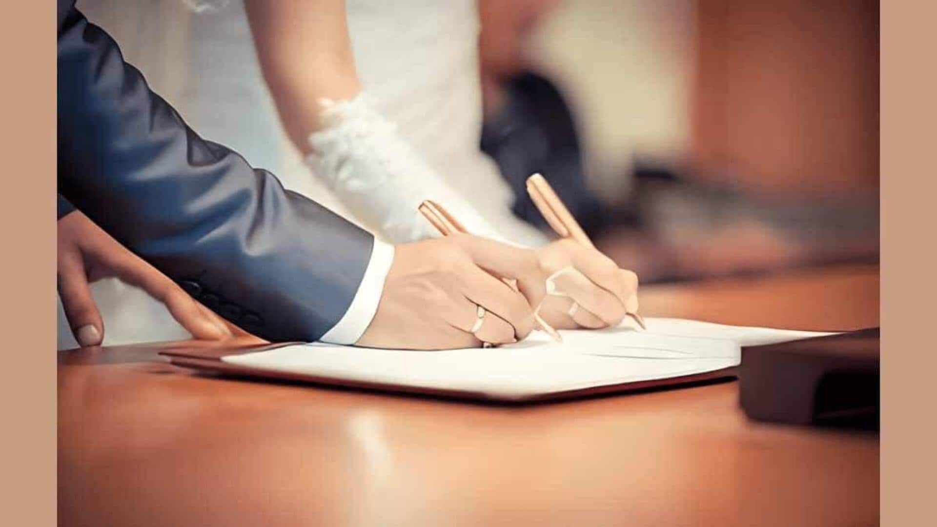 How to register your marriage in India