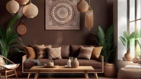 How to make wall art with woven yarn