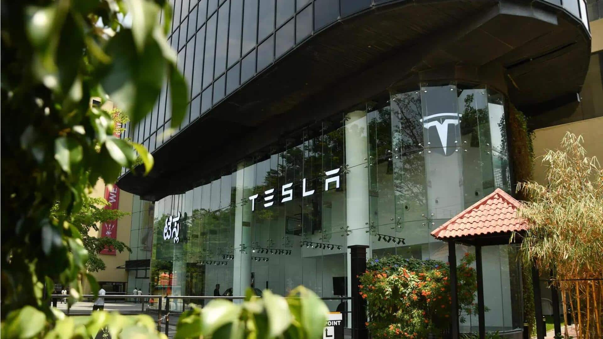 Tesla opens experience center in Bengaluru
