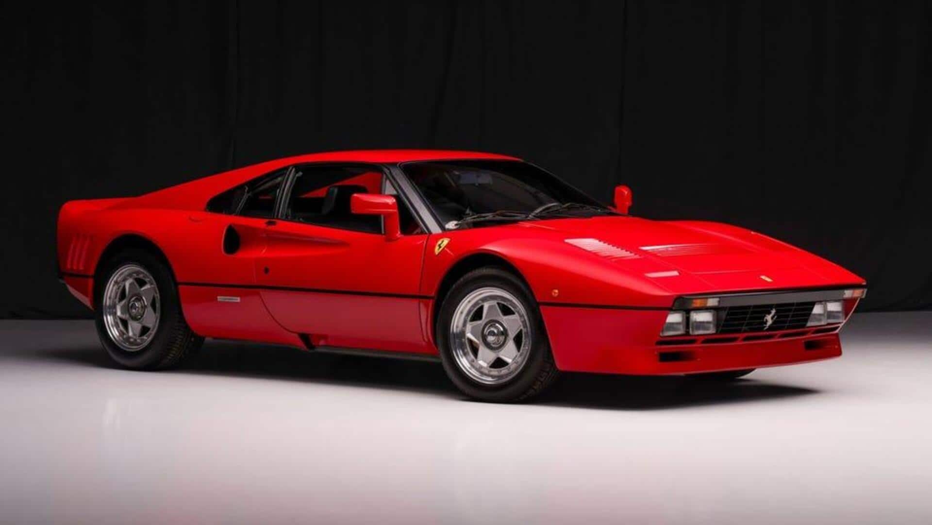 Ferrari 288 GTO from 1985 could fetch millions at auction