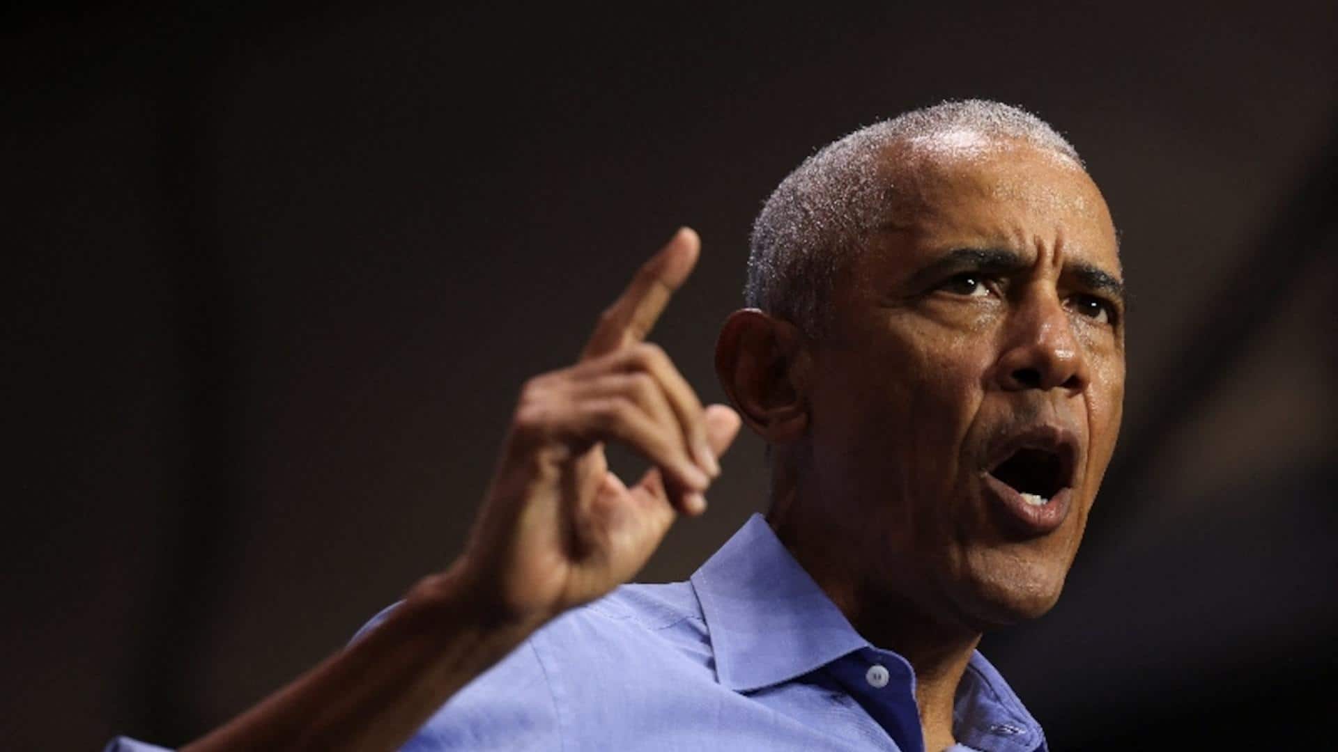 AI can be 'dangerous' if not managed properly: Barack Obama