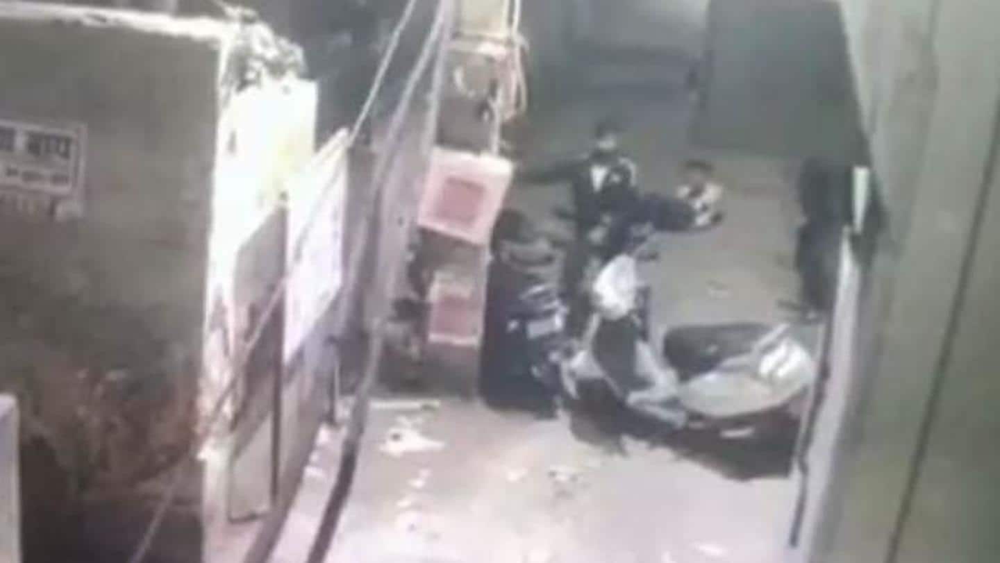 Horrifying CCTV footage recovered from the area Horrifying CCTV footage recovered from the area