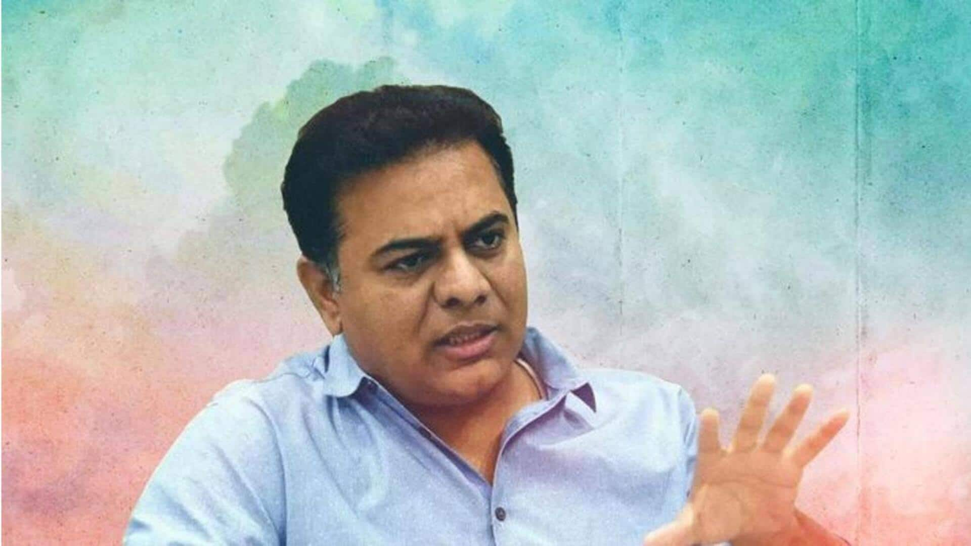 BRS, Congress women workers clash over KTR's 'break dance' comment