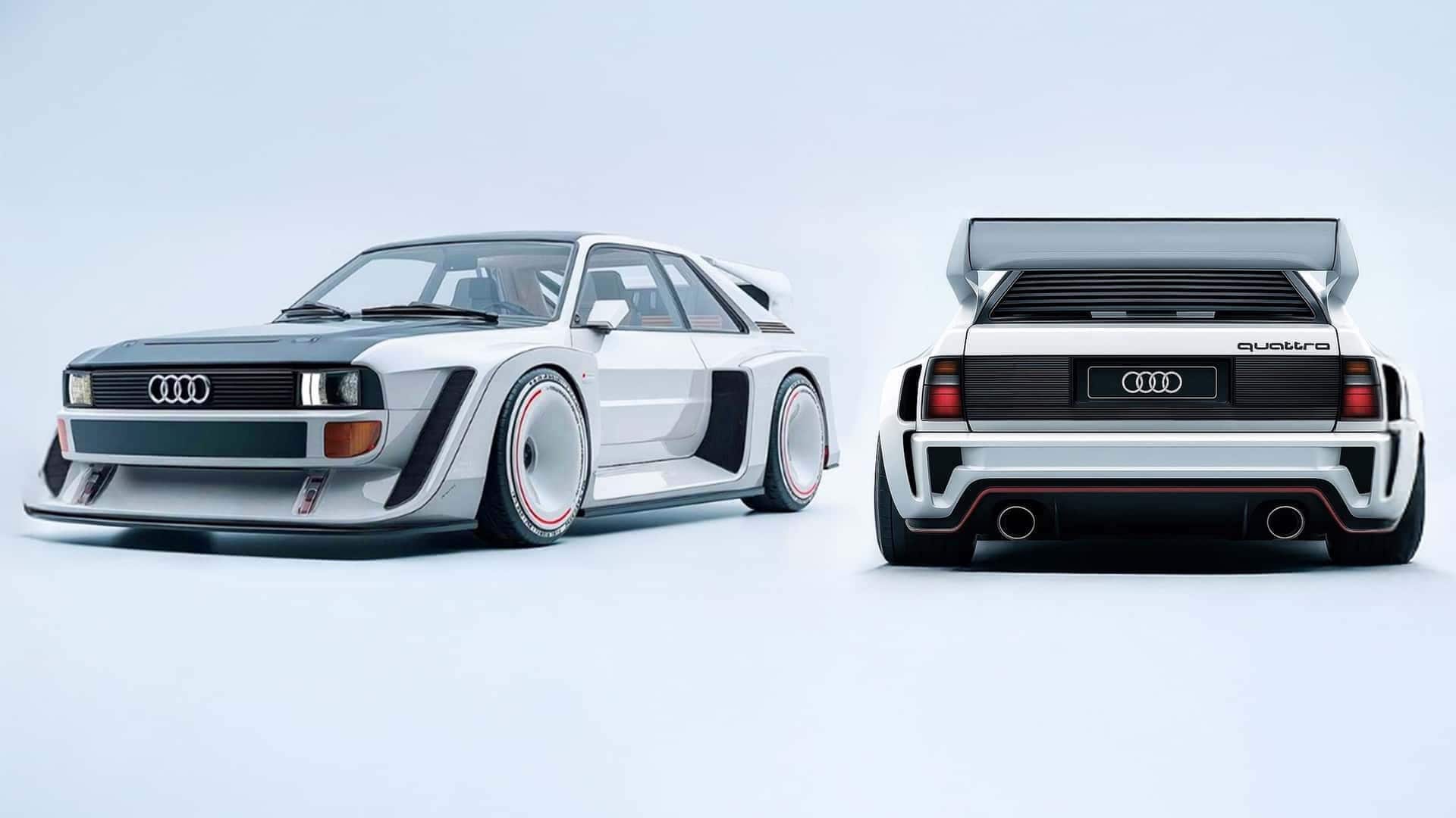 Audi Quattro gets new lease on life with V8 power