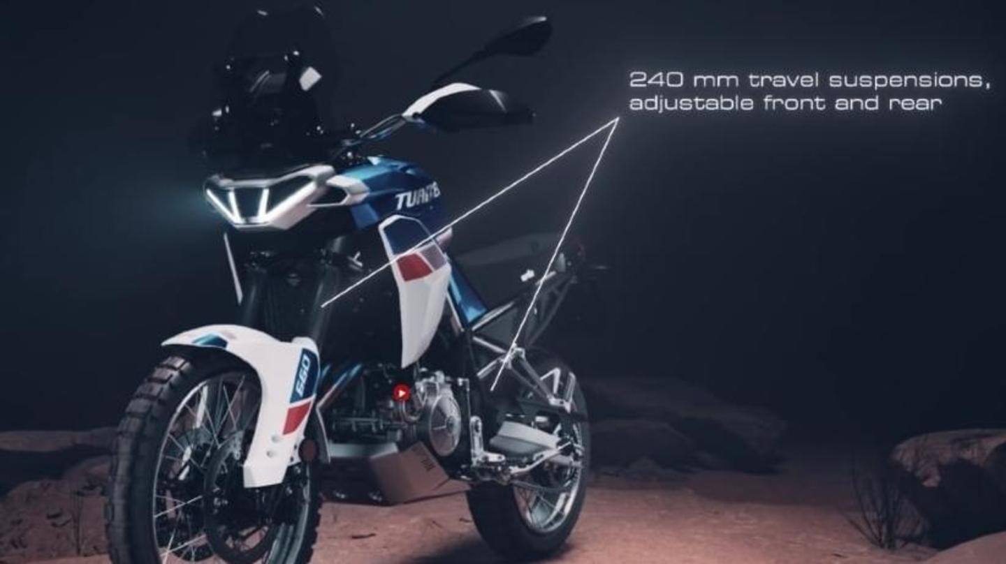 There are disc brakes on both the wheels There are disc brakes on both the wheels