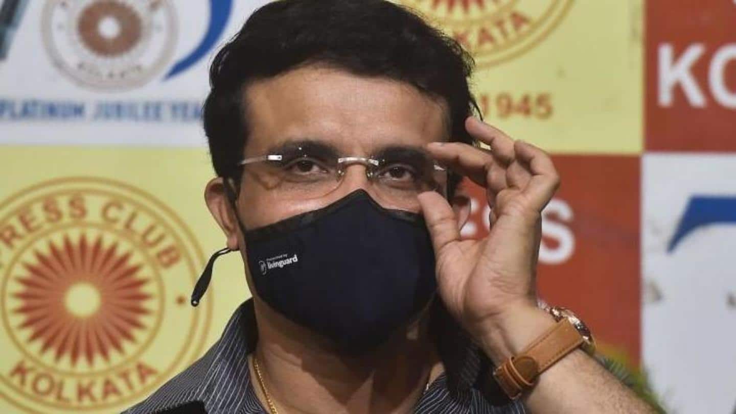 BCCI chief Sourav Ganguly 'stable' after positive COVID-19 test